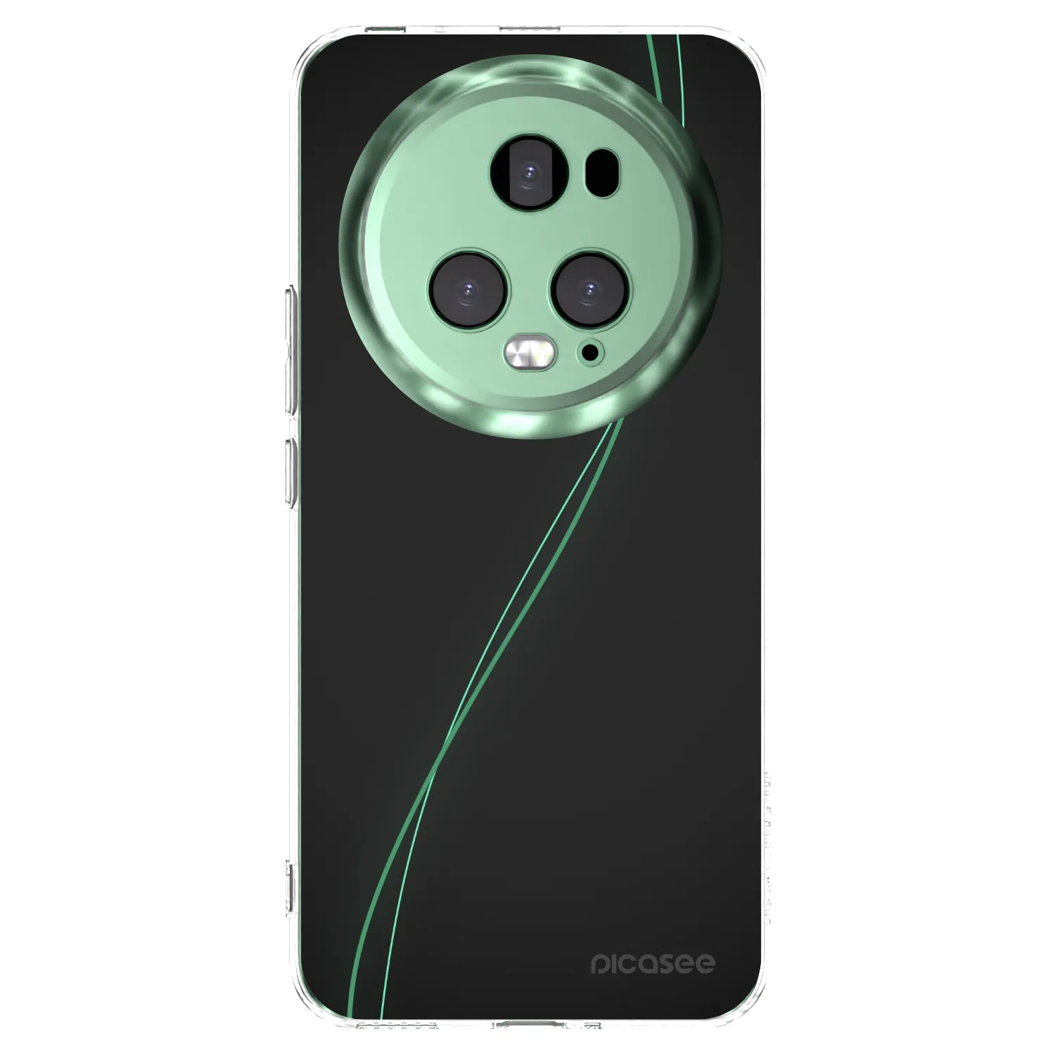 Picasee silikonový průhledný obal pro Honor Magic5 Pro - Be Different