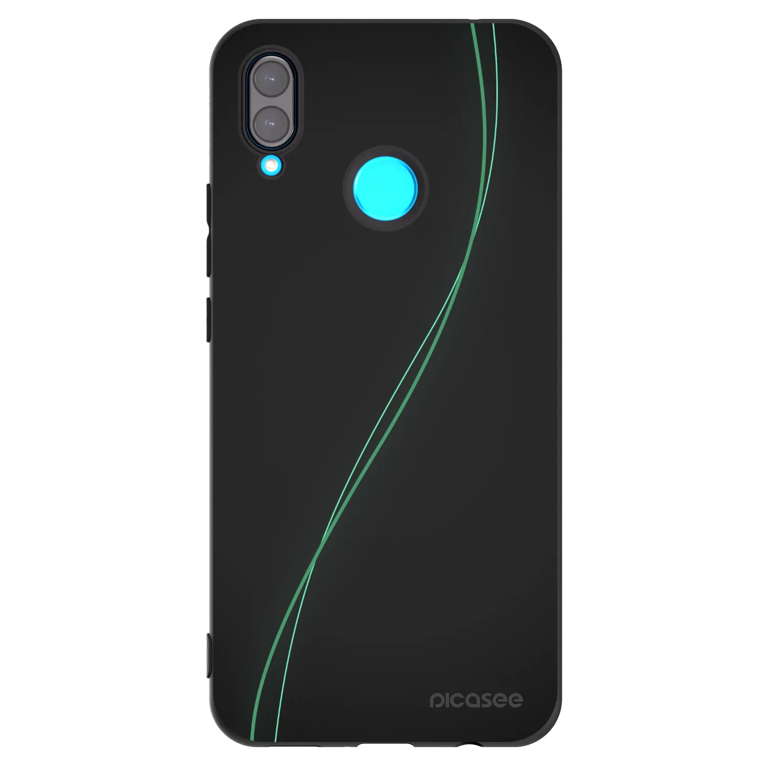 Picasee silikonový černý obal pro Huawei Nova 3 - Be Different