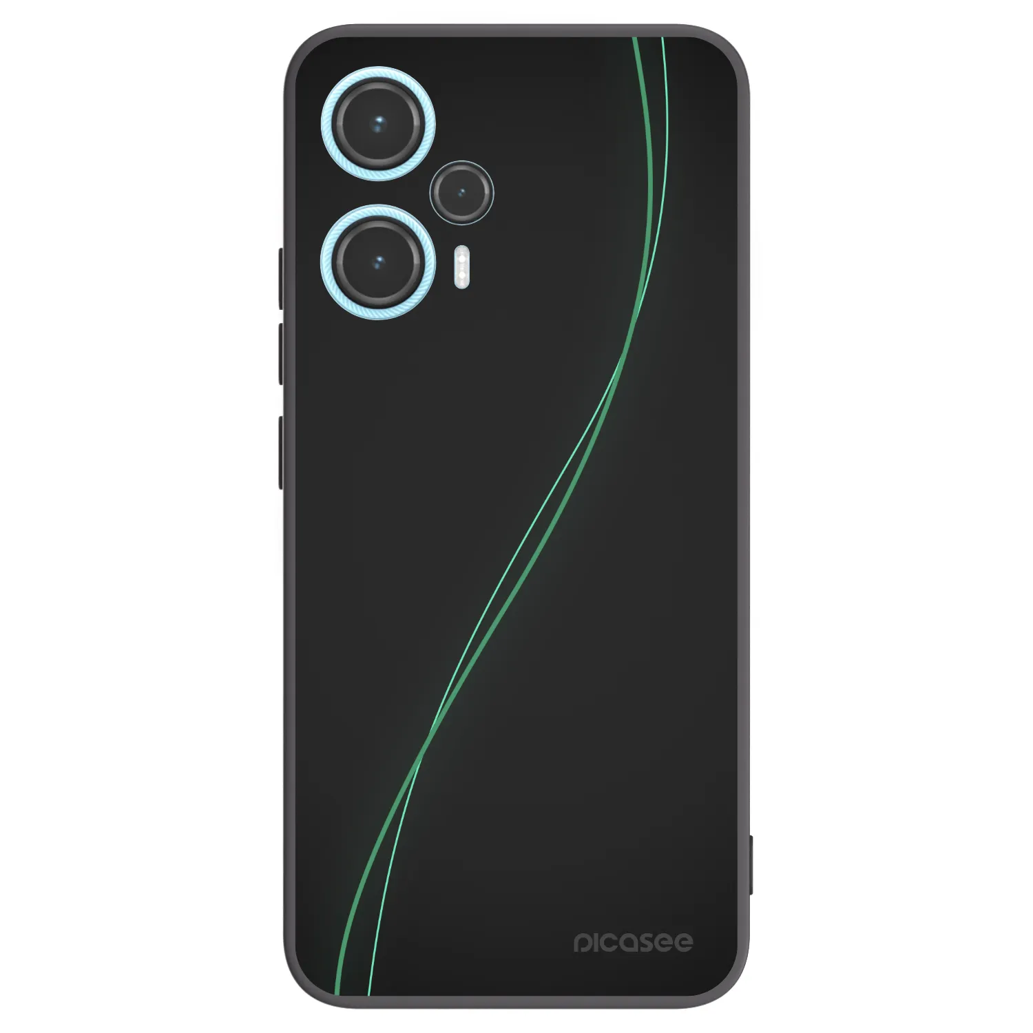 Picasee silikonový černý obal pro Xiaomi Poco F5 - Be Different
