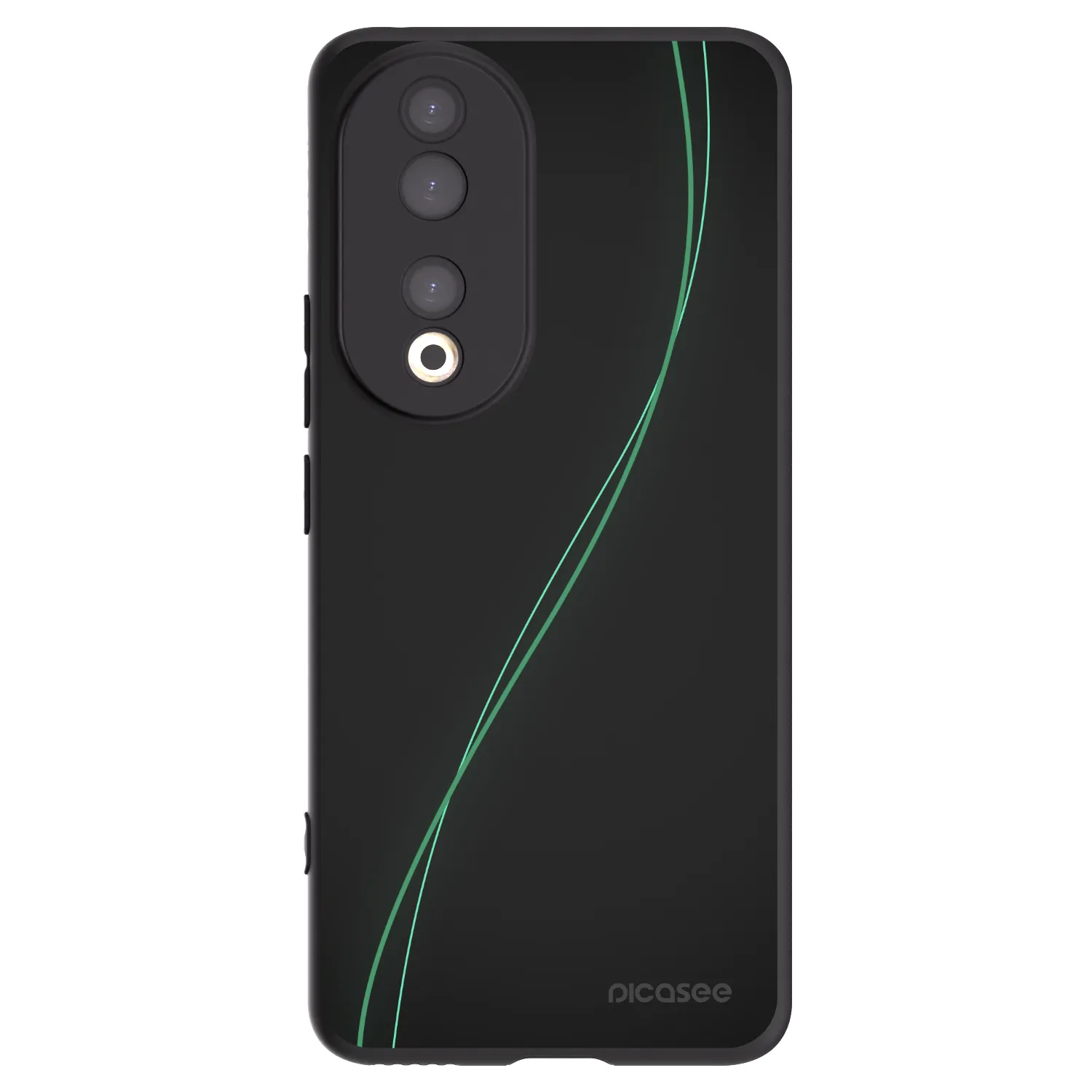 Picasee silikonový černý obal pro Honor 90 5G - Be Different