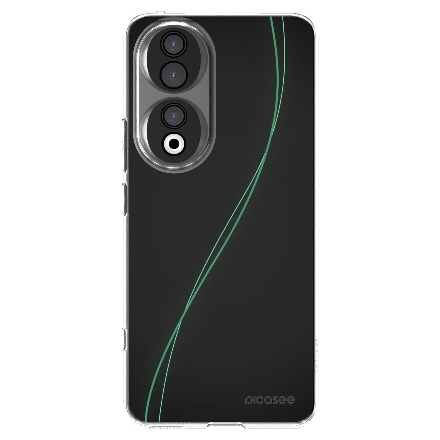 Picasee silikonový průhledný obal pro Honor 90 5G - Be Different