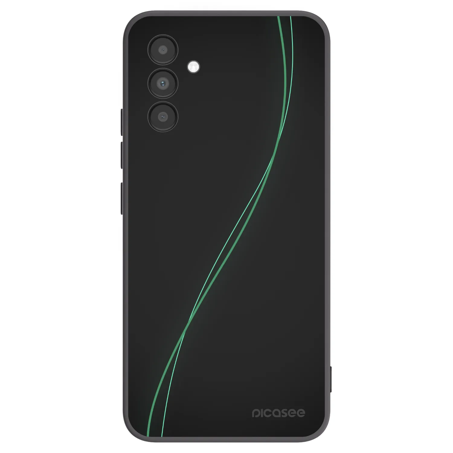 Picasee silikonový černý obal pro Samsung Galaxy A04s A047F - Be Different
