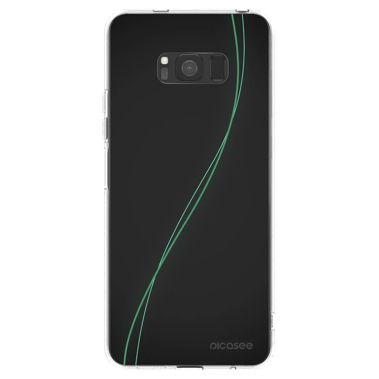Picasee silikonový průhledný obal pro Samsung Galaxy S8 G950F - Be Different