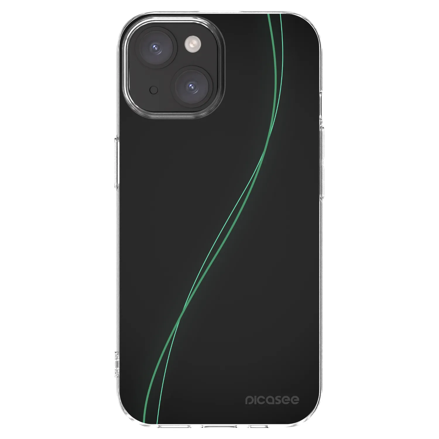 Picasee silikonový průhledný obal pro Apple iPhone 15 - Be Different