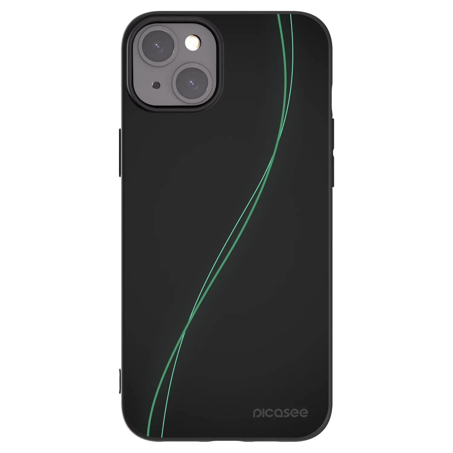 Picasee silikonový černý obal pro Apple iPhone 15 Plus - Be Different