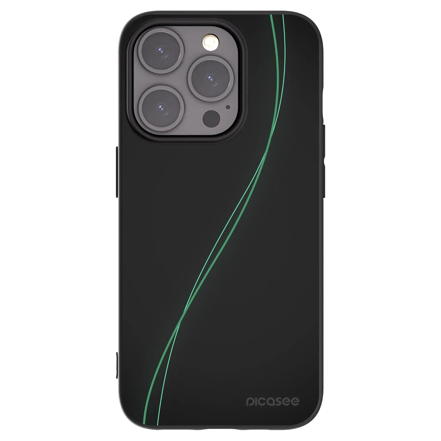 Picasee silikonový černý obal pro Apple iPhone 15 Pro - Be Different