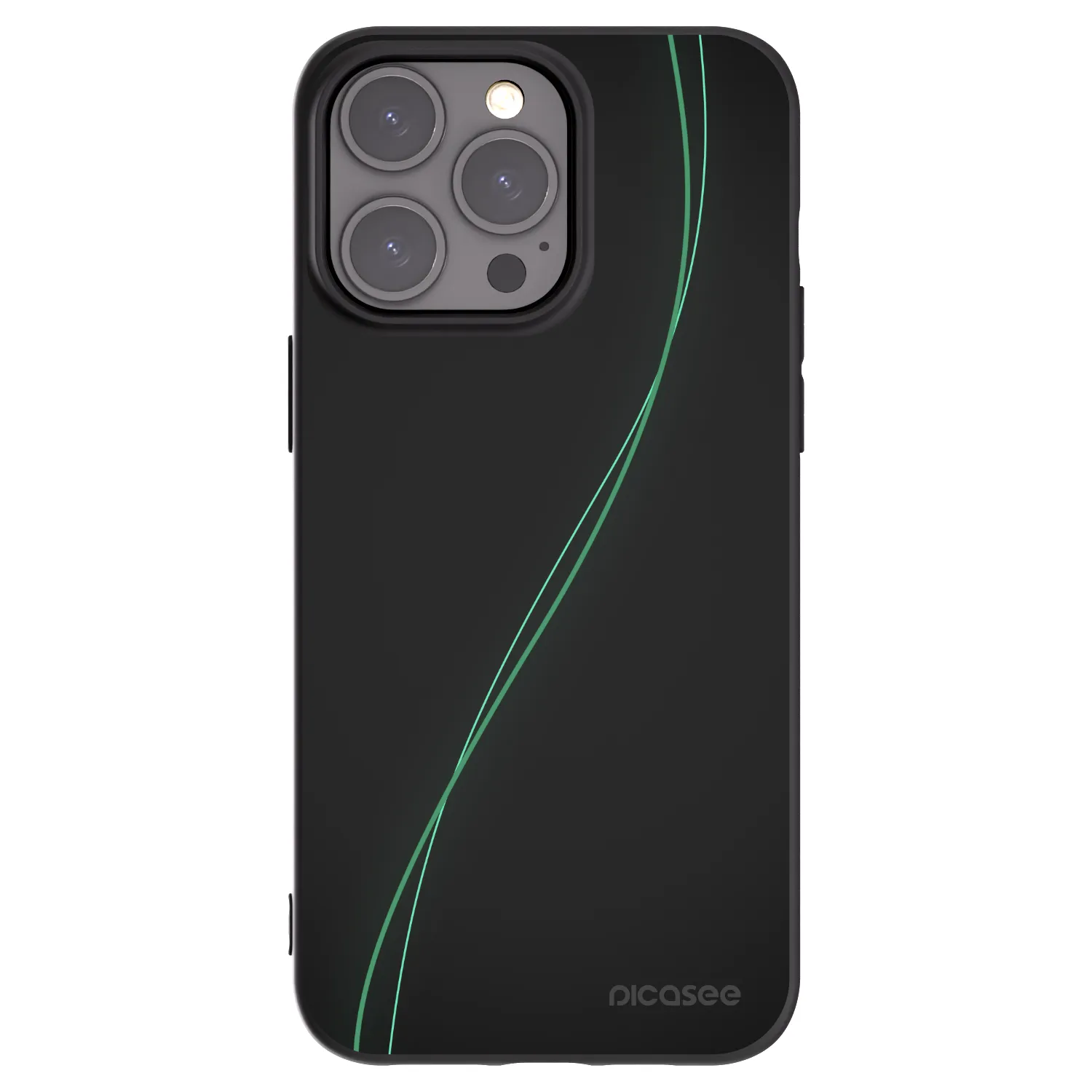 Picasee silikonový černý obal pro Apple iPhone 15 Pro Max - Be Different