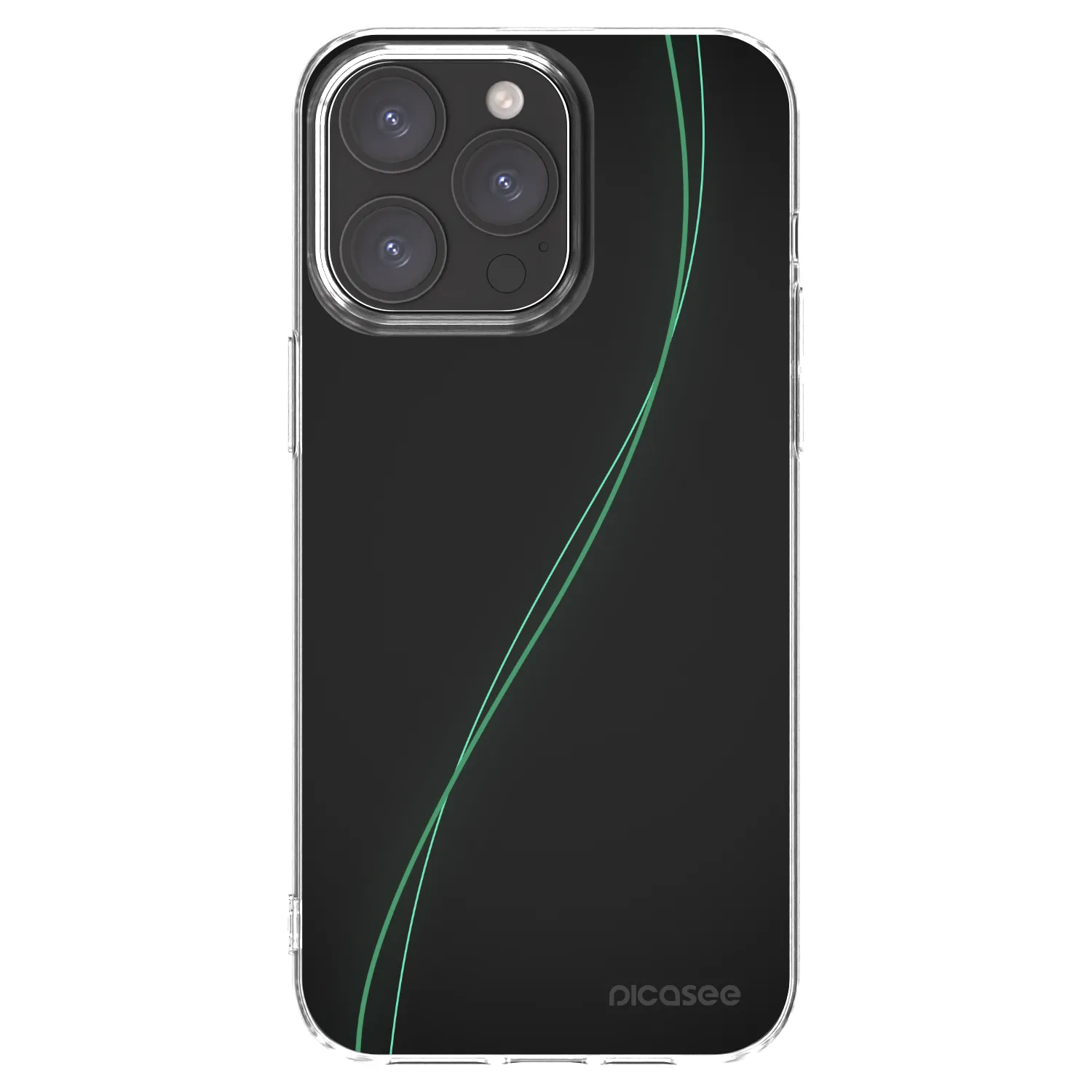 Picasee silikonový průhledný obal pro Apple iPhone 15 Pro Max - Be Different