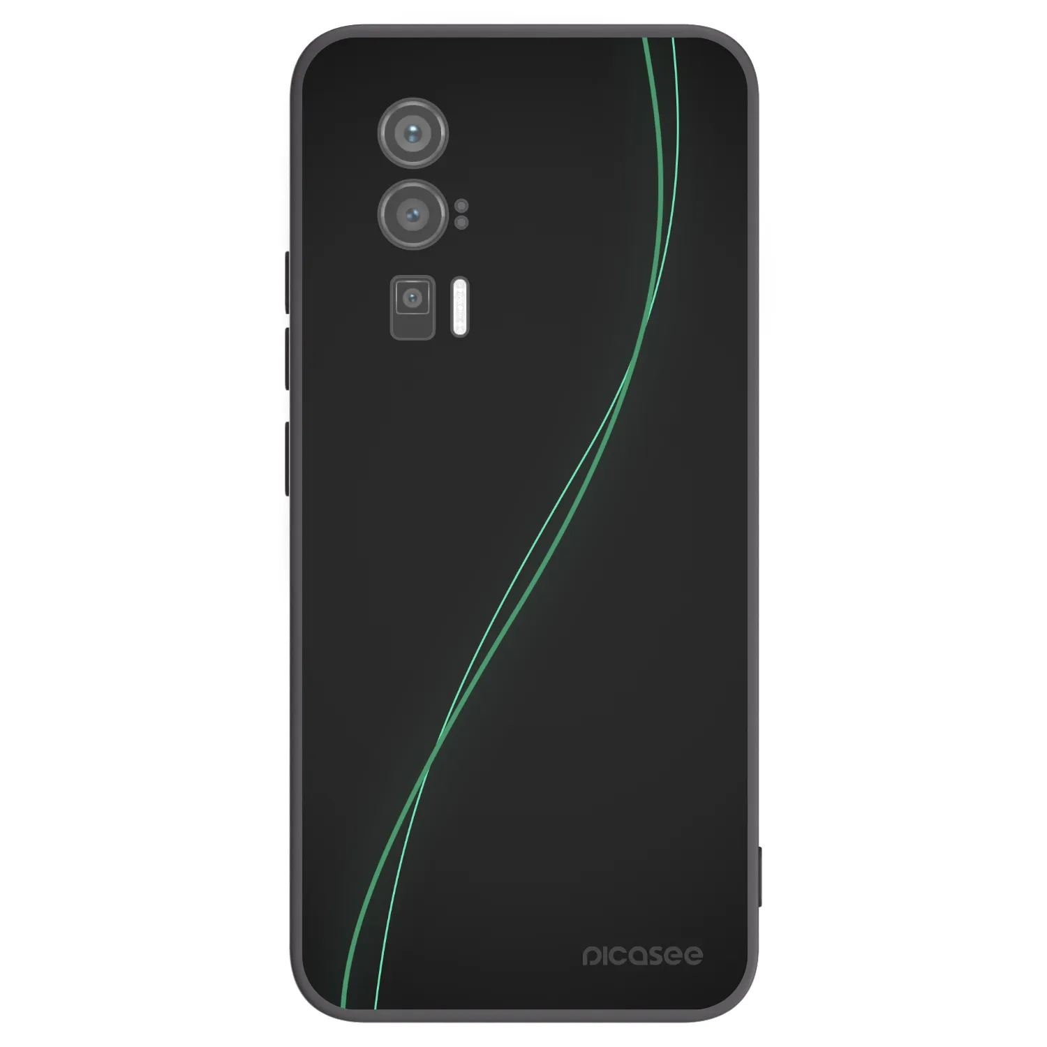 Picasee silikonový černý obal pro Xiaomi Poco F5 Pro 5G - Be Different