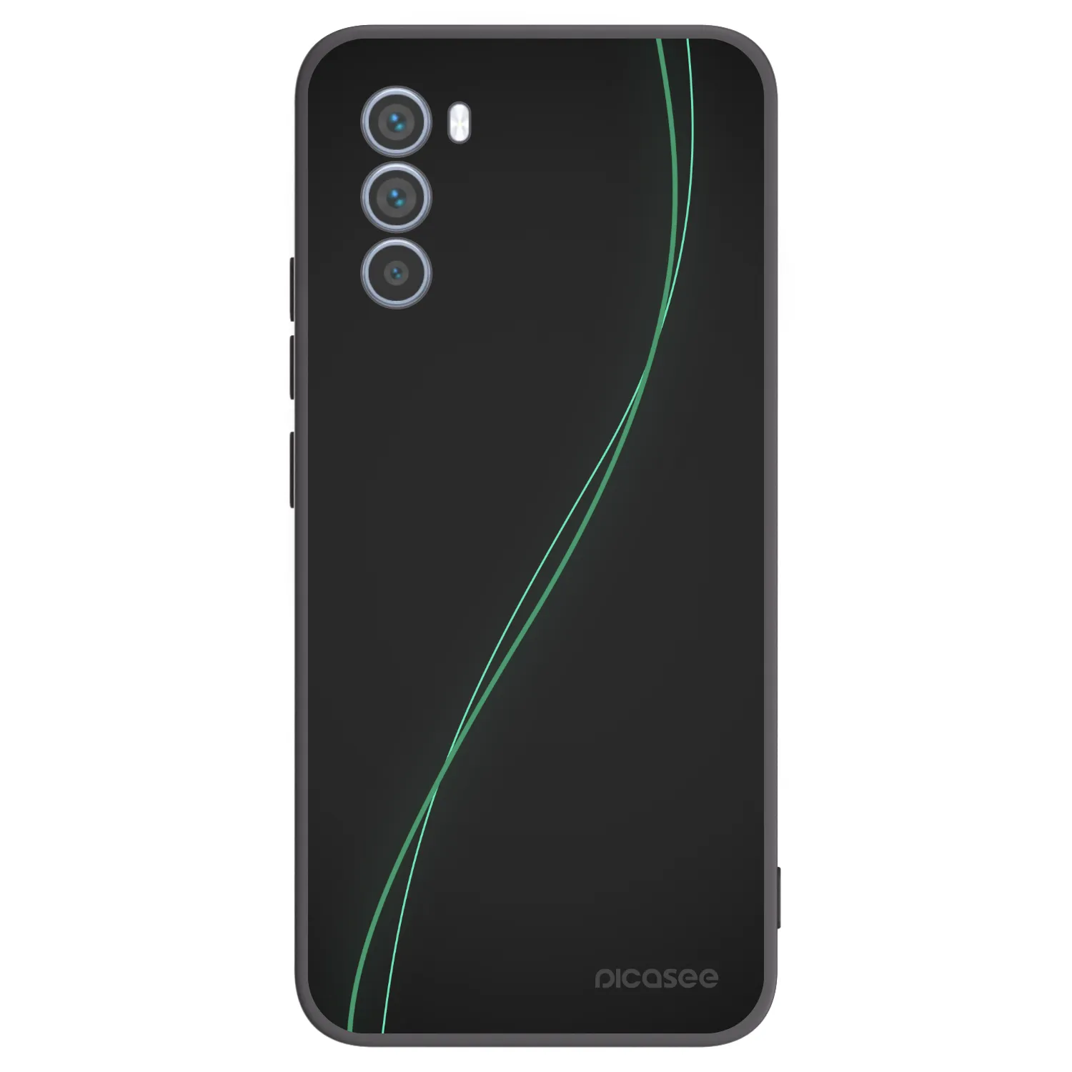 Picasee silikonový černý obal pro Motorola Moto G62 - Be Different