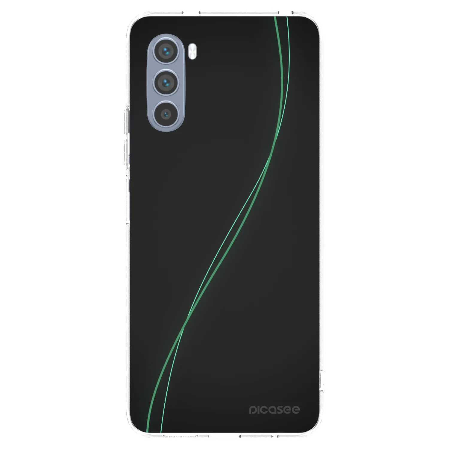 Picasee silikonový průhledný obal pro Motorola Moto G62 - Be Different