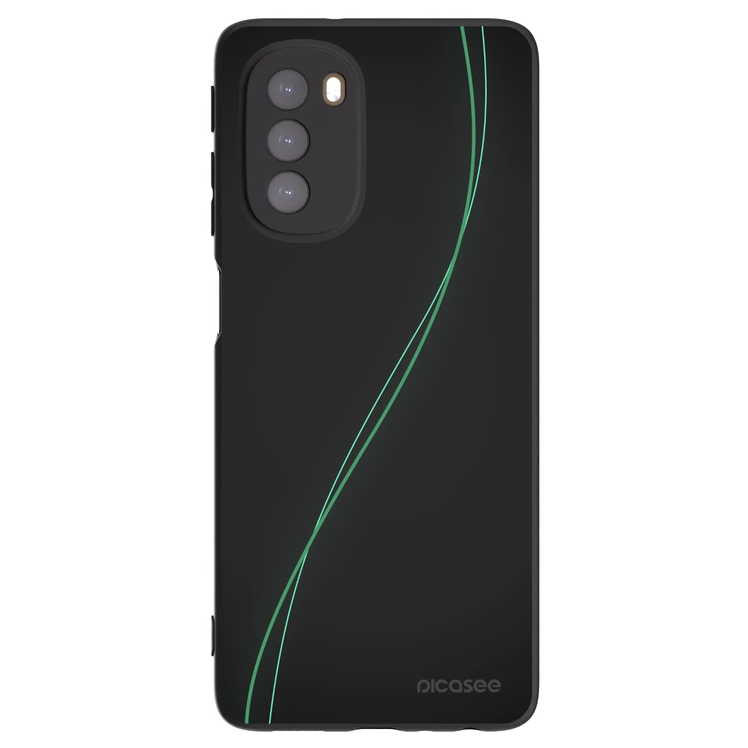 Picasee silikonový černý obal pro Motorola Moto G51 - Be Different