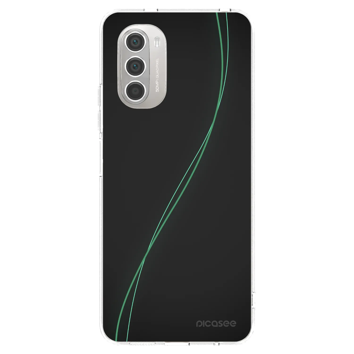 Picasee silikonový průhledný obal pro Motorola Moto G51 - Be Different