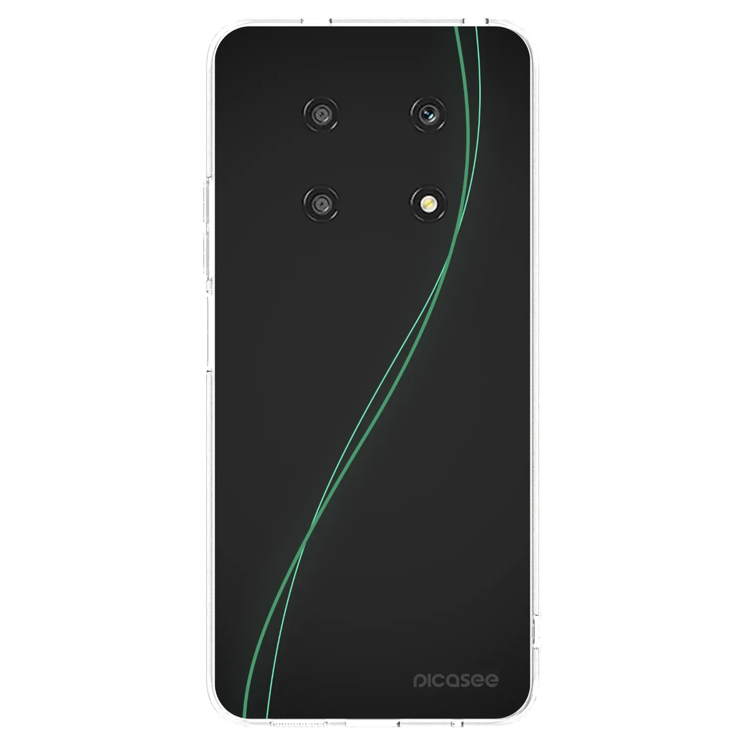 Picasee silikonový průhledný obal pro Honor Magic4 Lite 5G - Be Different