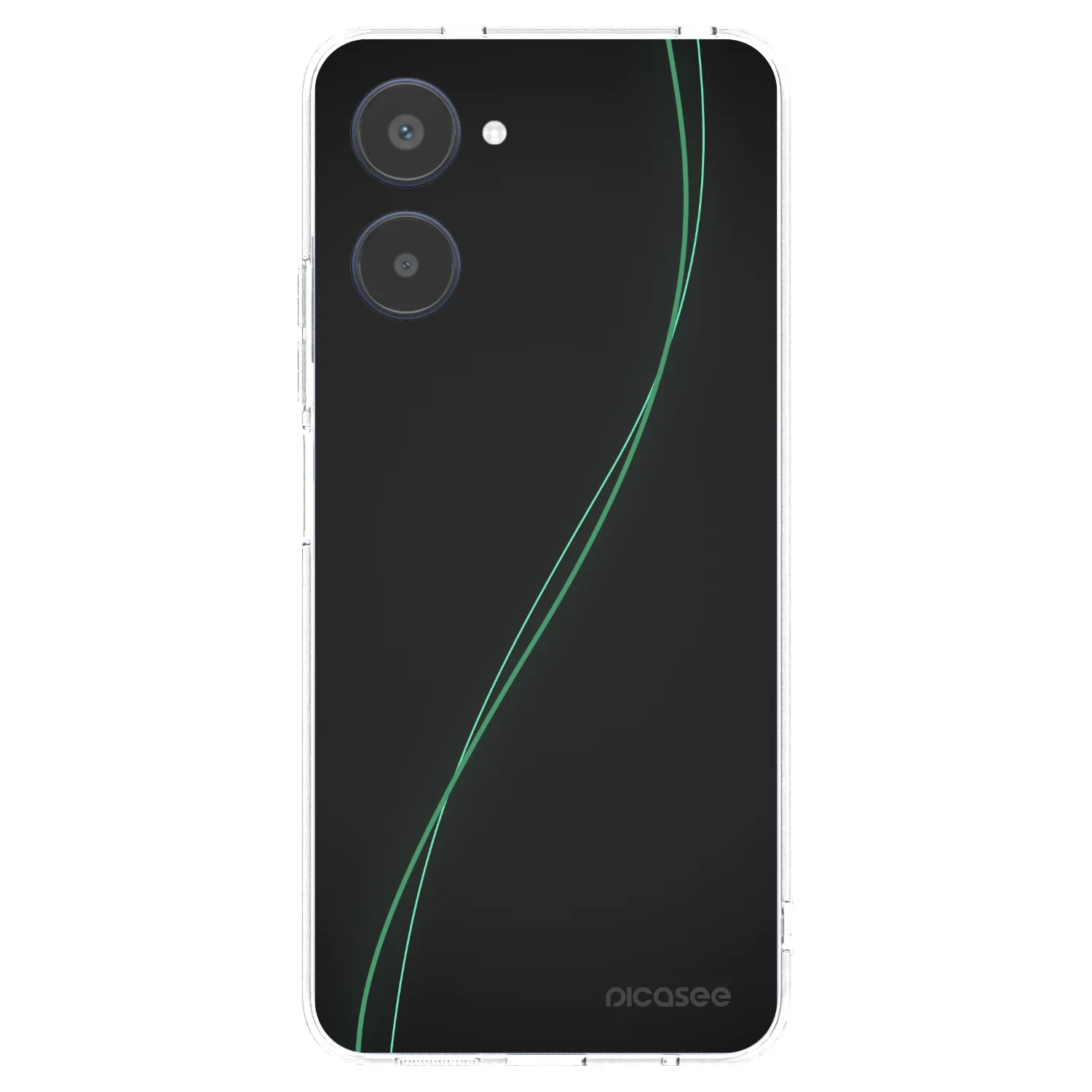 Picasee silikonový průhledný obal pro Realme 10 4G - Be Different