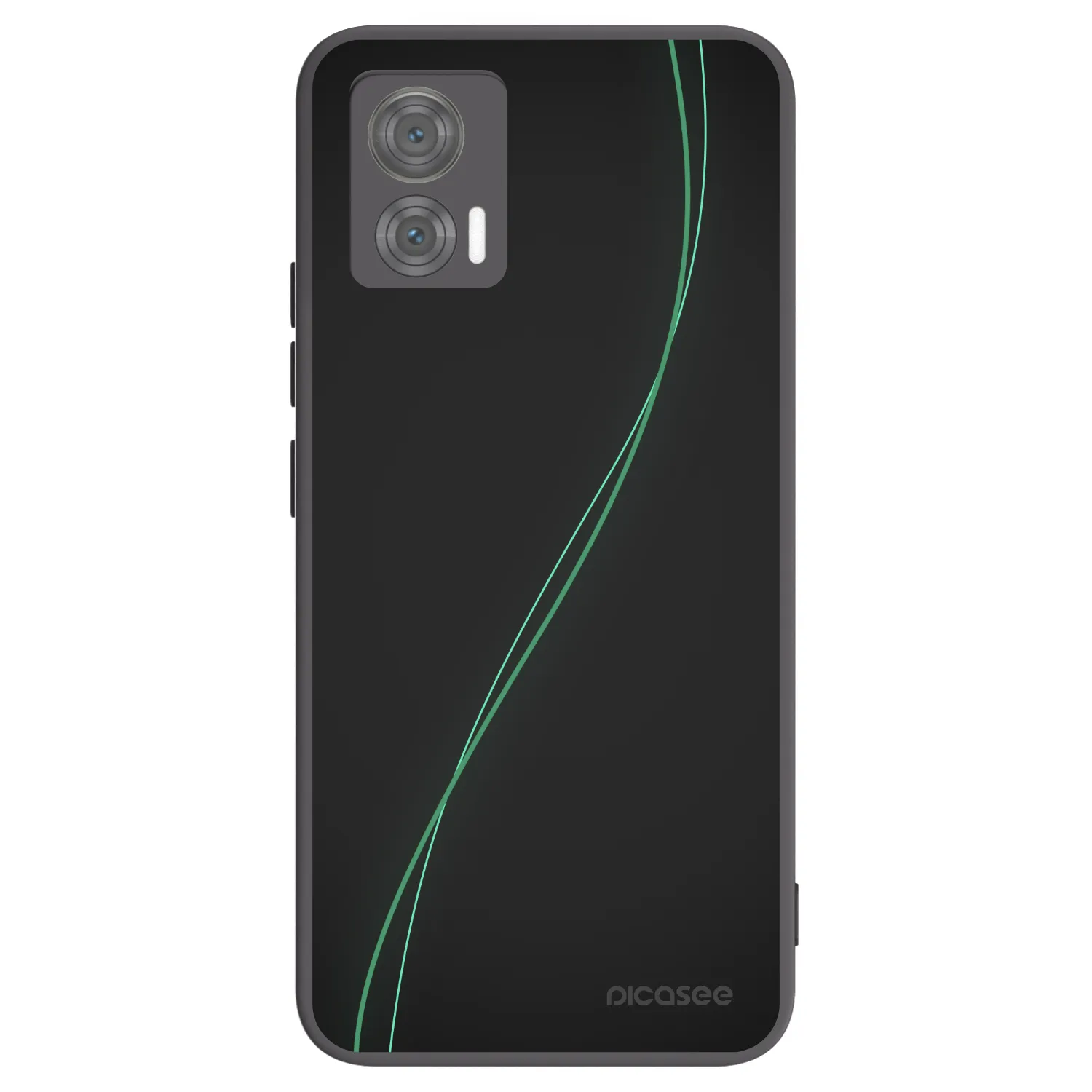 Picasee silikonový černý obal pro Motorola Edge 30 Neo - Be Different
