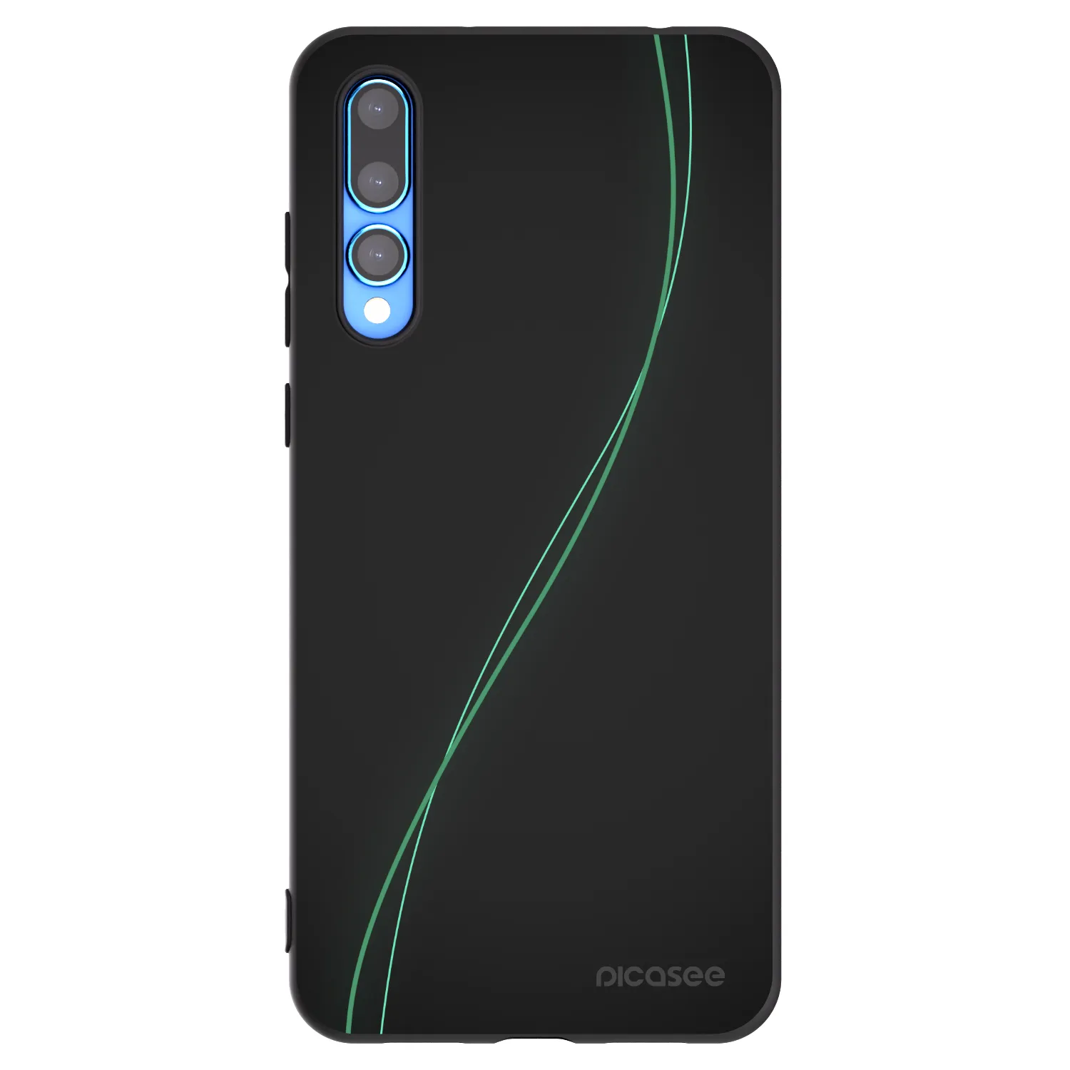 Picasee silikonový černý obal pro Huawei P20 Pro - Be Different