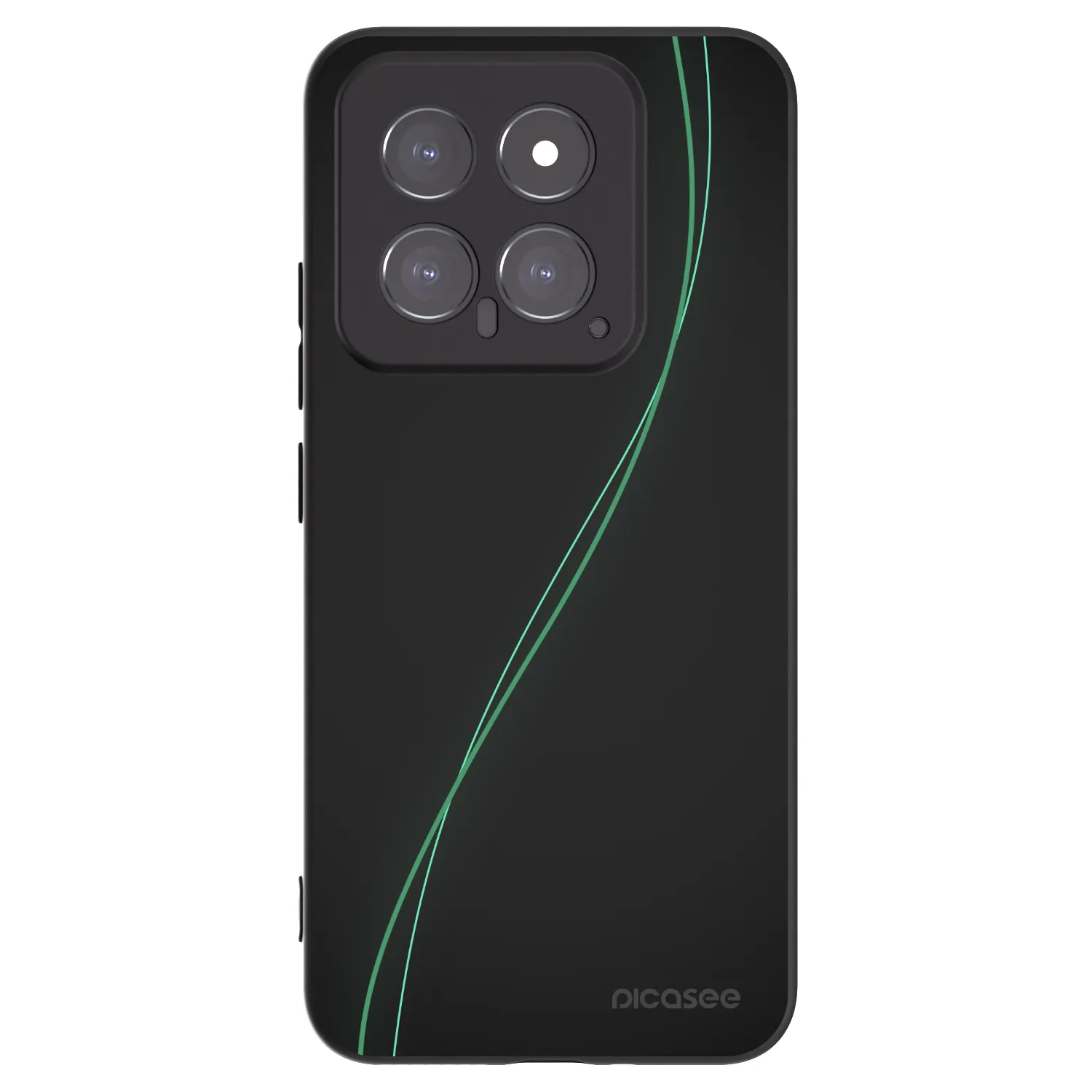 Picasee silikonový černý obal pro Xiaomi 14 - Be Different