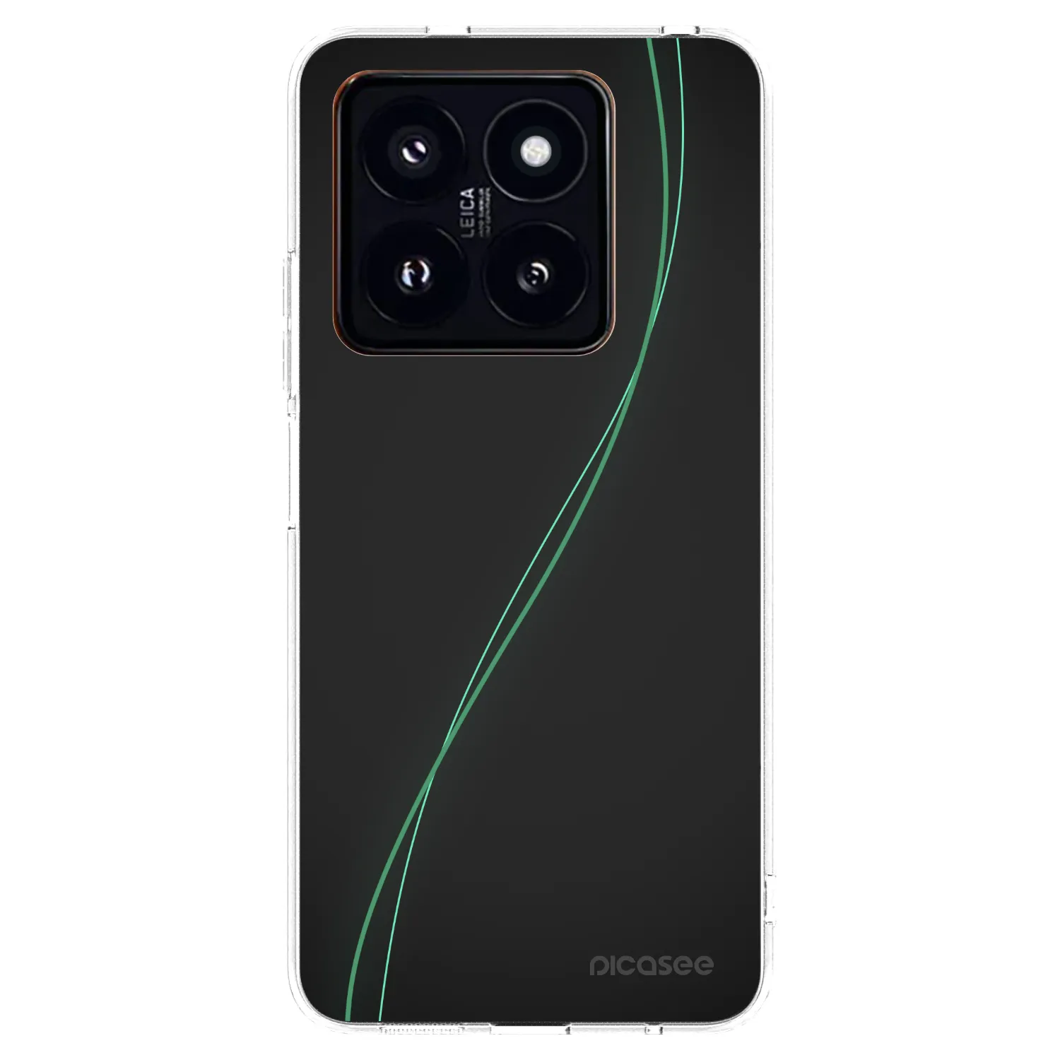 Picasee silikonový průhledný obal pro Xiaomi 14 Pro - Be Different