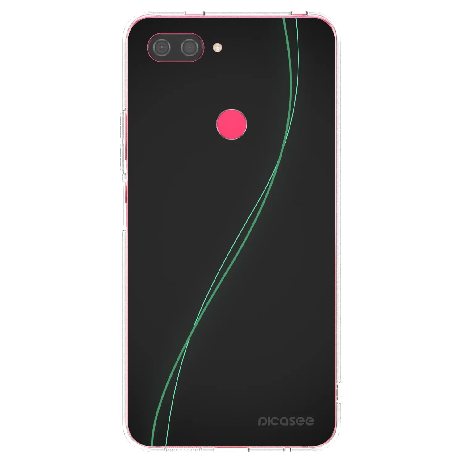 Picasee silikonový průhledný obal pro Xiaomi Mi 8 Lite - Be Different