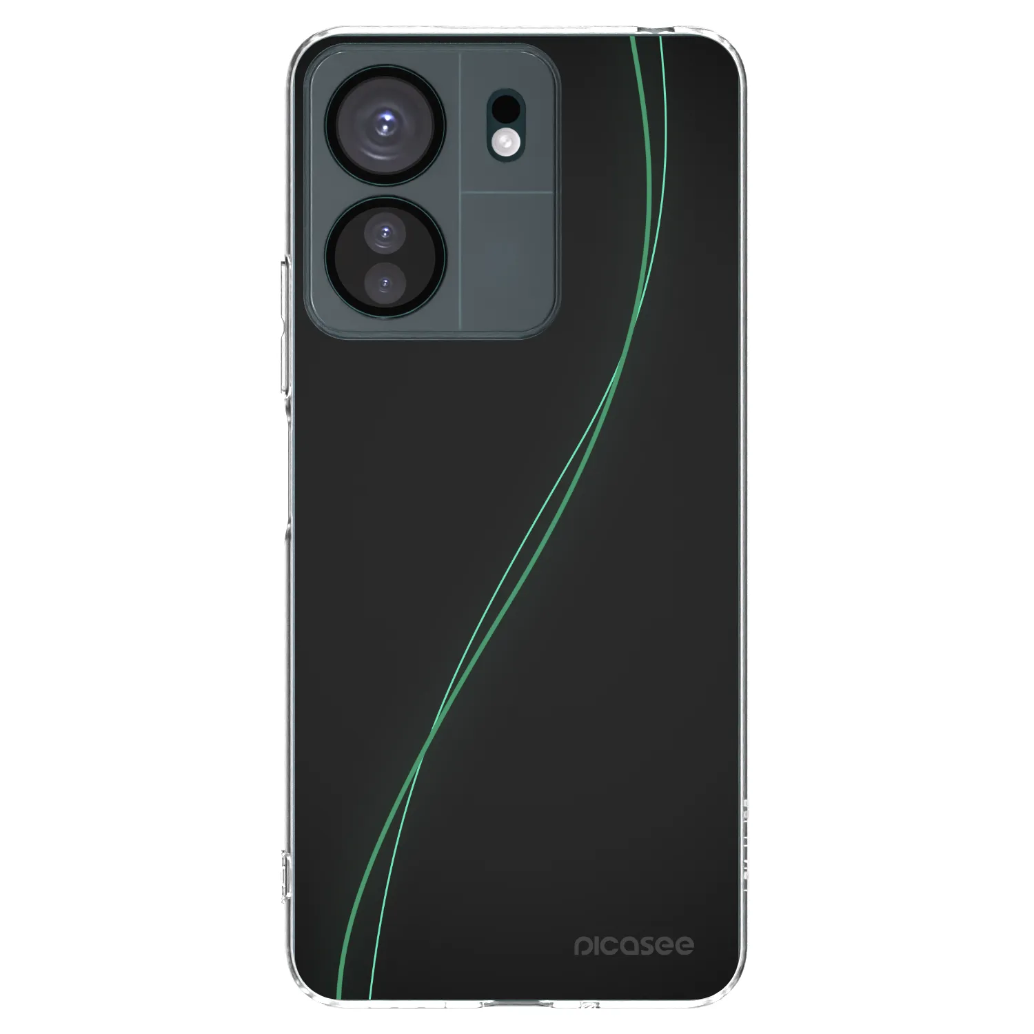Picasee silikonový průhledný obal pro Xiaomi Redmi 13C 4G - Be Different