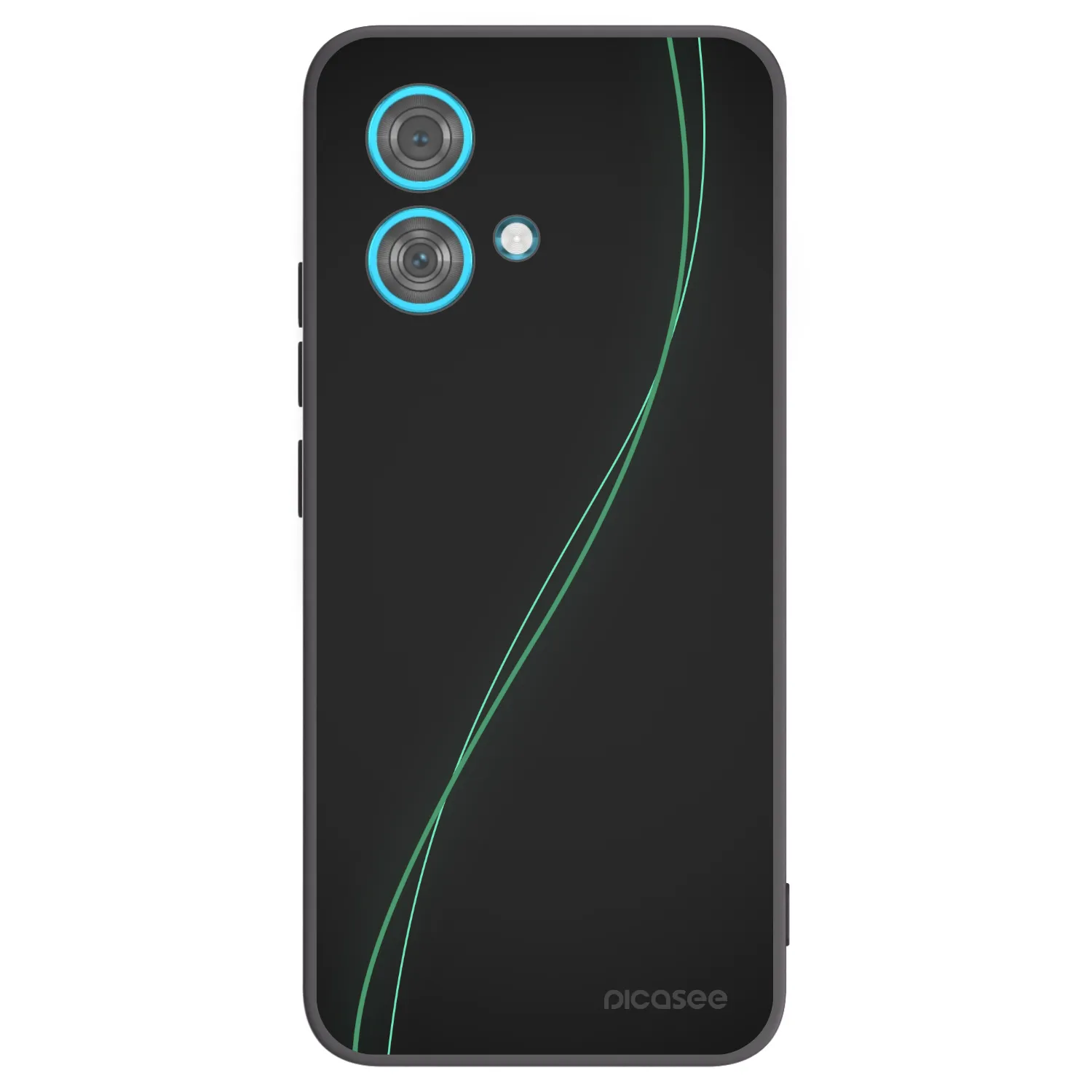 Picasee silikonový černý obal pro Motorola Edge 40 Neo - Be Different
