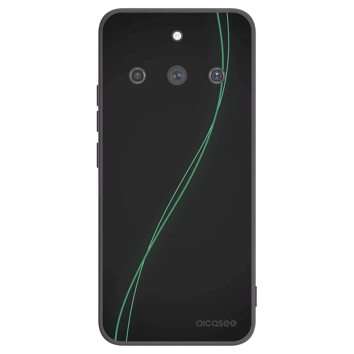 Picasee silikonový černý obal pro Realme 11 Pro+ - Be Different