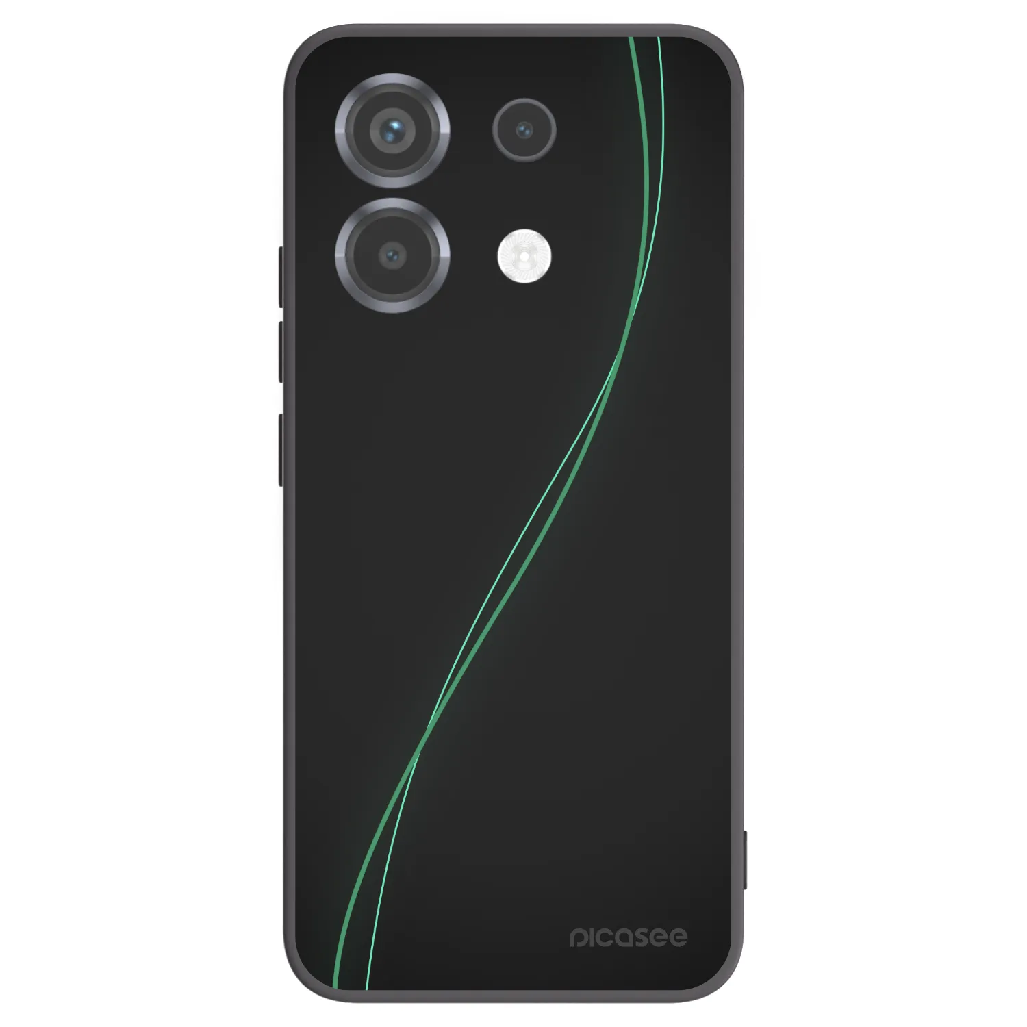 Picasee silikonový černý obal pro Xiaomi Poco X6 - Be Different