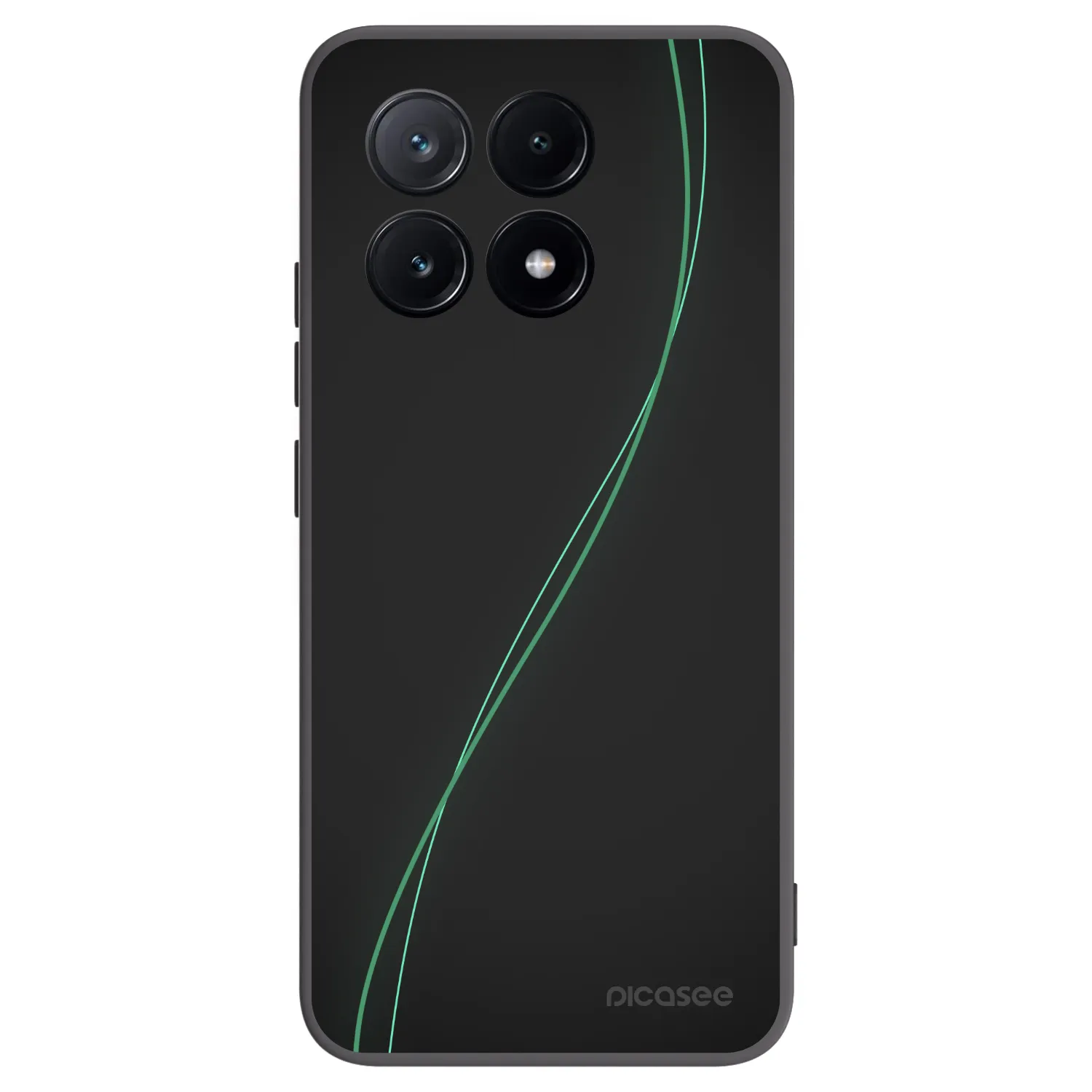 Picasee silikonový černý obal pro Xiaomi Poco X6 Pro - Be Different