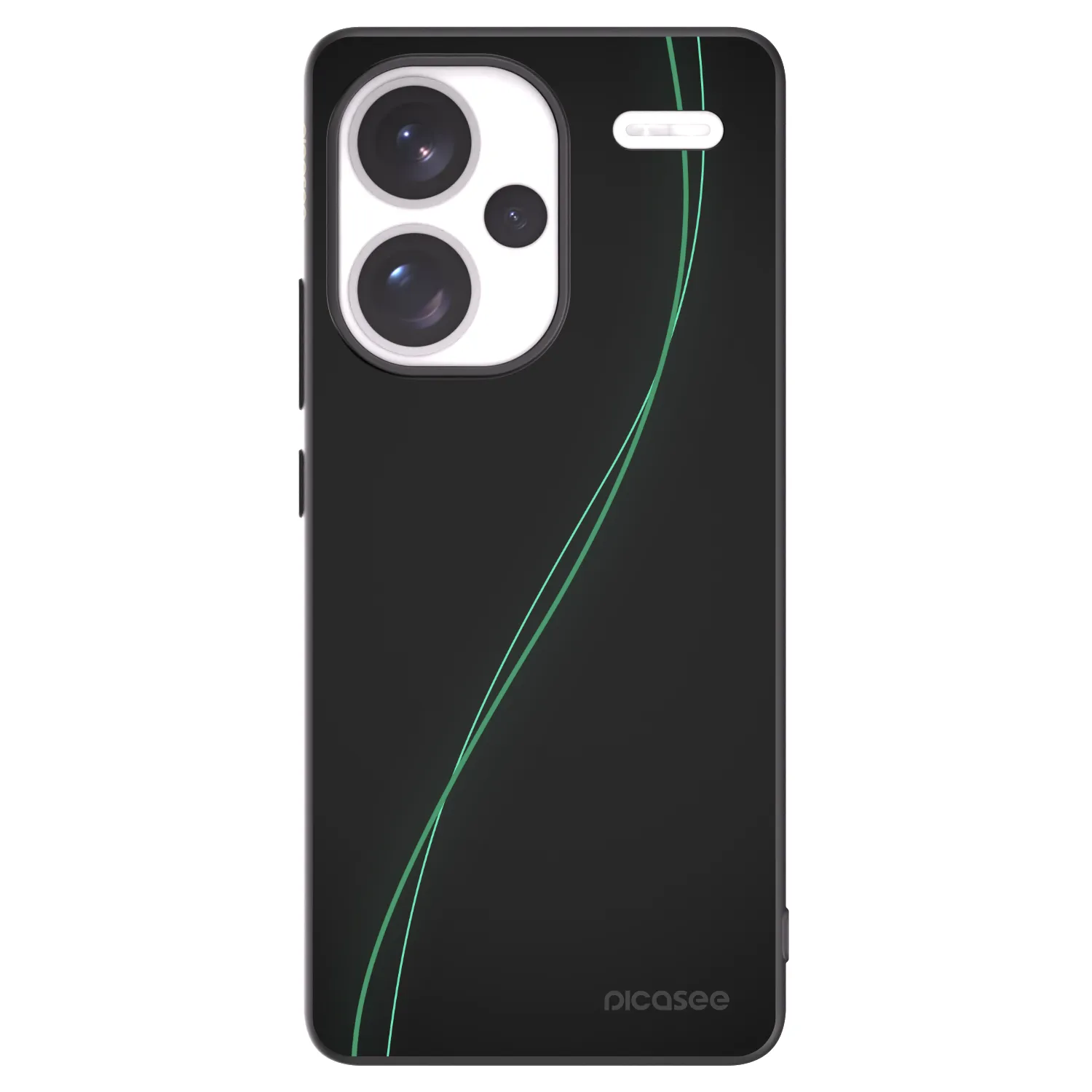 Picasee silikonový černý obal pro Xiaomi Redmi Note 13 Pro+ 5G - Be Different