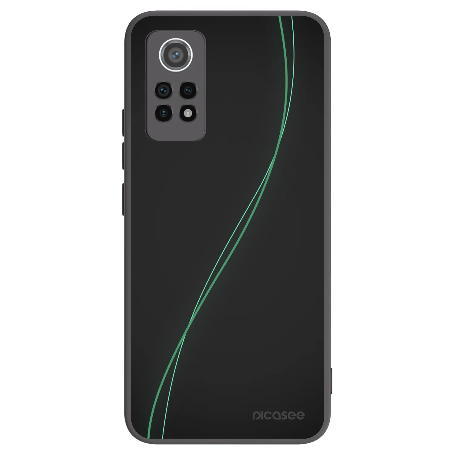 Picasee silikonový černý obal pro Xiaomi Redmi Note 12 Pro 4G - Be Different