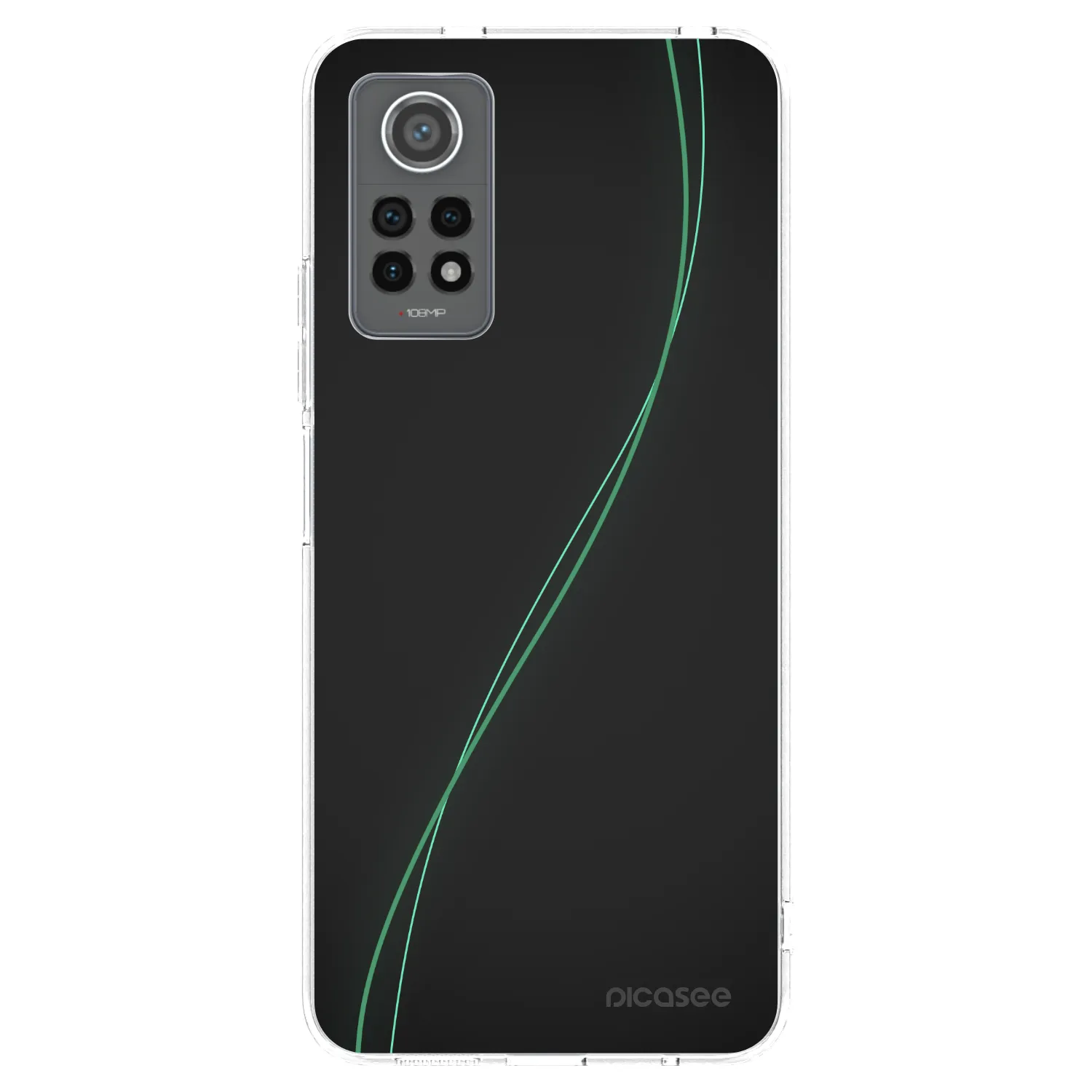 Picasee silikonový průhledný obal pro Xiaomi Redmi Note 12 Pro 4G - Be Different