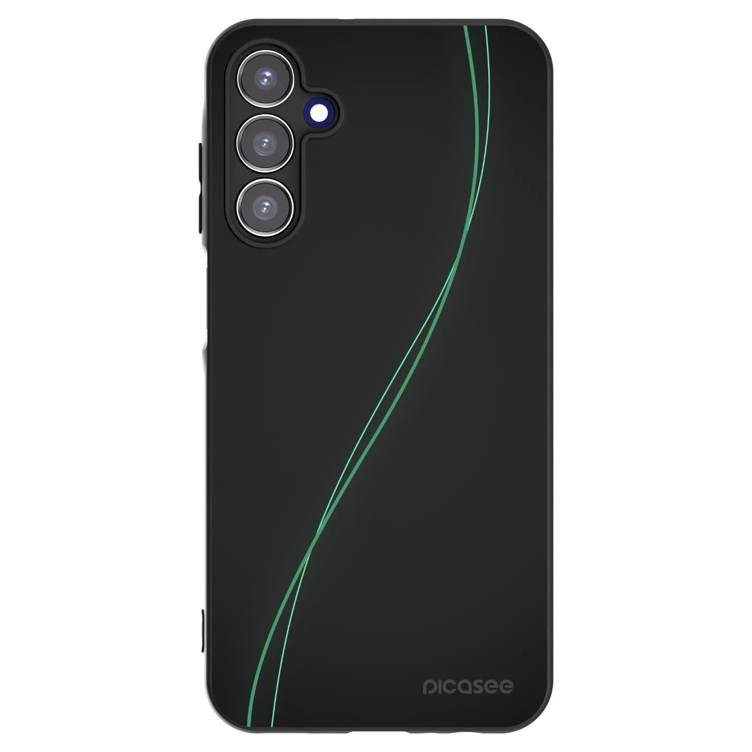 Picasee silikonový černý obal pro Samsung Galaxy A15 A155F 4G - Be Different