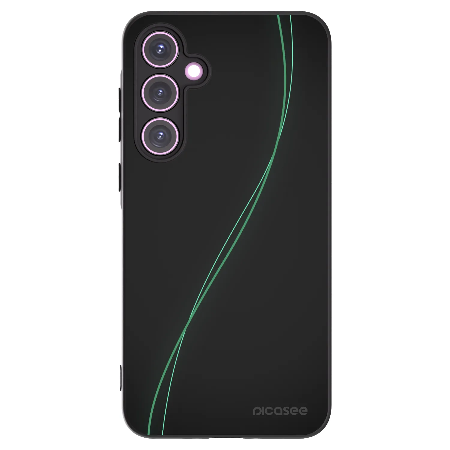 Picasee silikonový černý obal pro Samsung Galaxy A35 5G A356B - Be Different