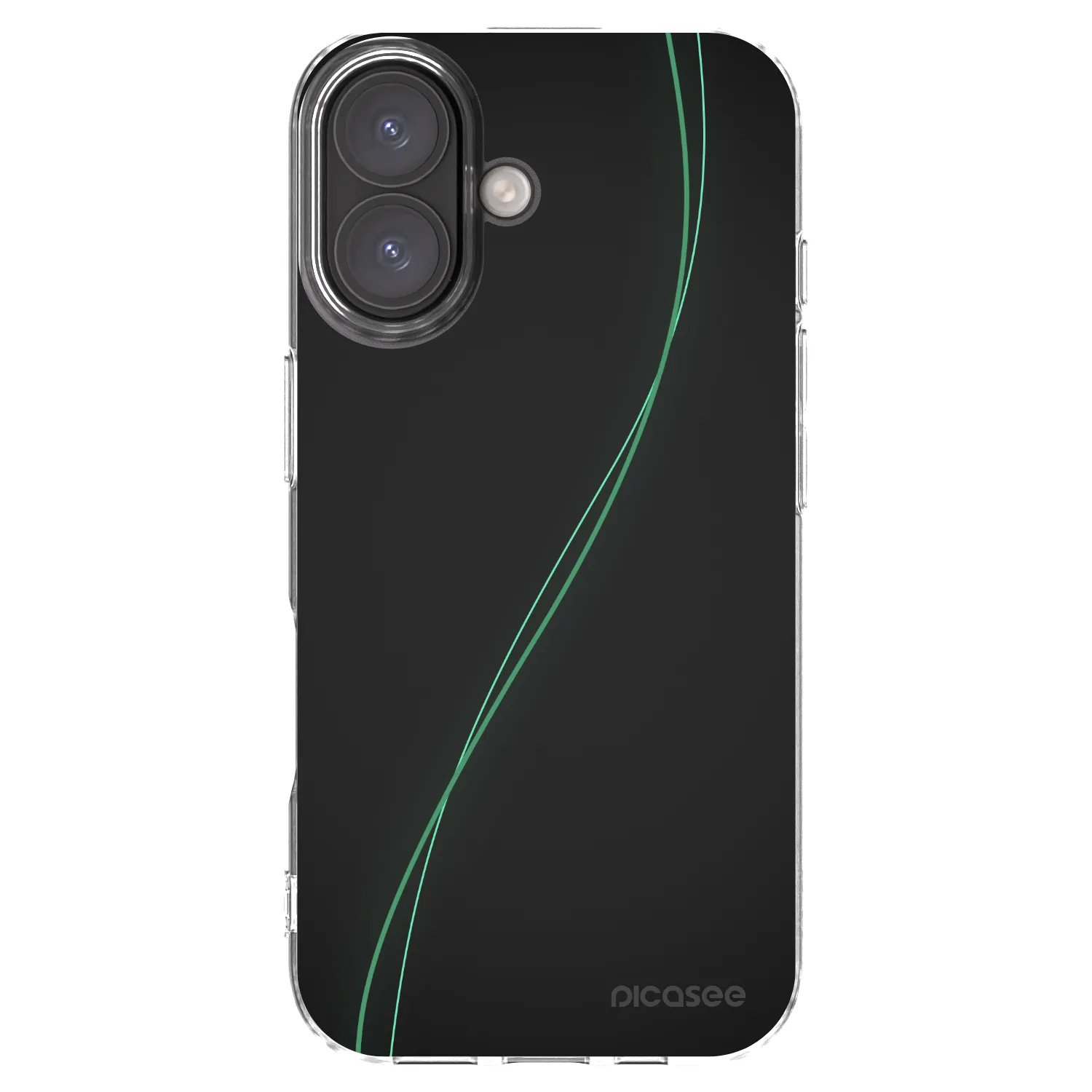 Picasee silikonový průhledný obal pro Apple iPhone 16 - Be Different