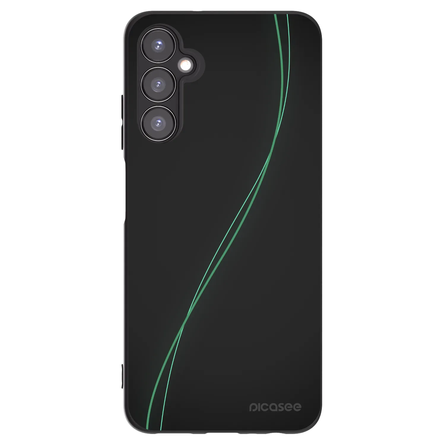 Picasee silikonový černý obal pro Samsung Galaxy A05s A057G - Be Different