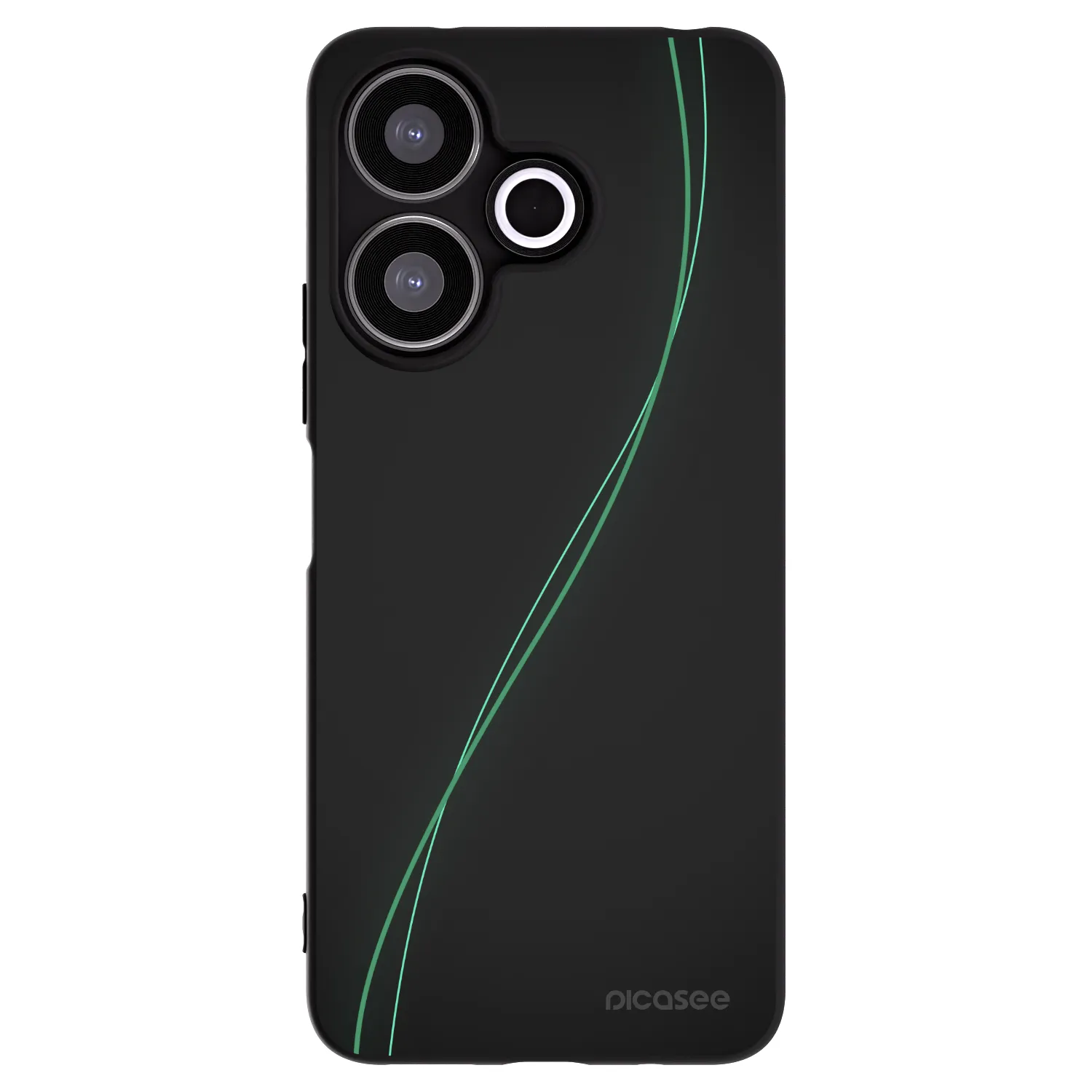 Picasee silikonový černý obal pro Xiaomi Redmi 13 4G - Be Different