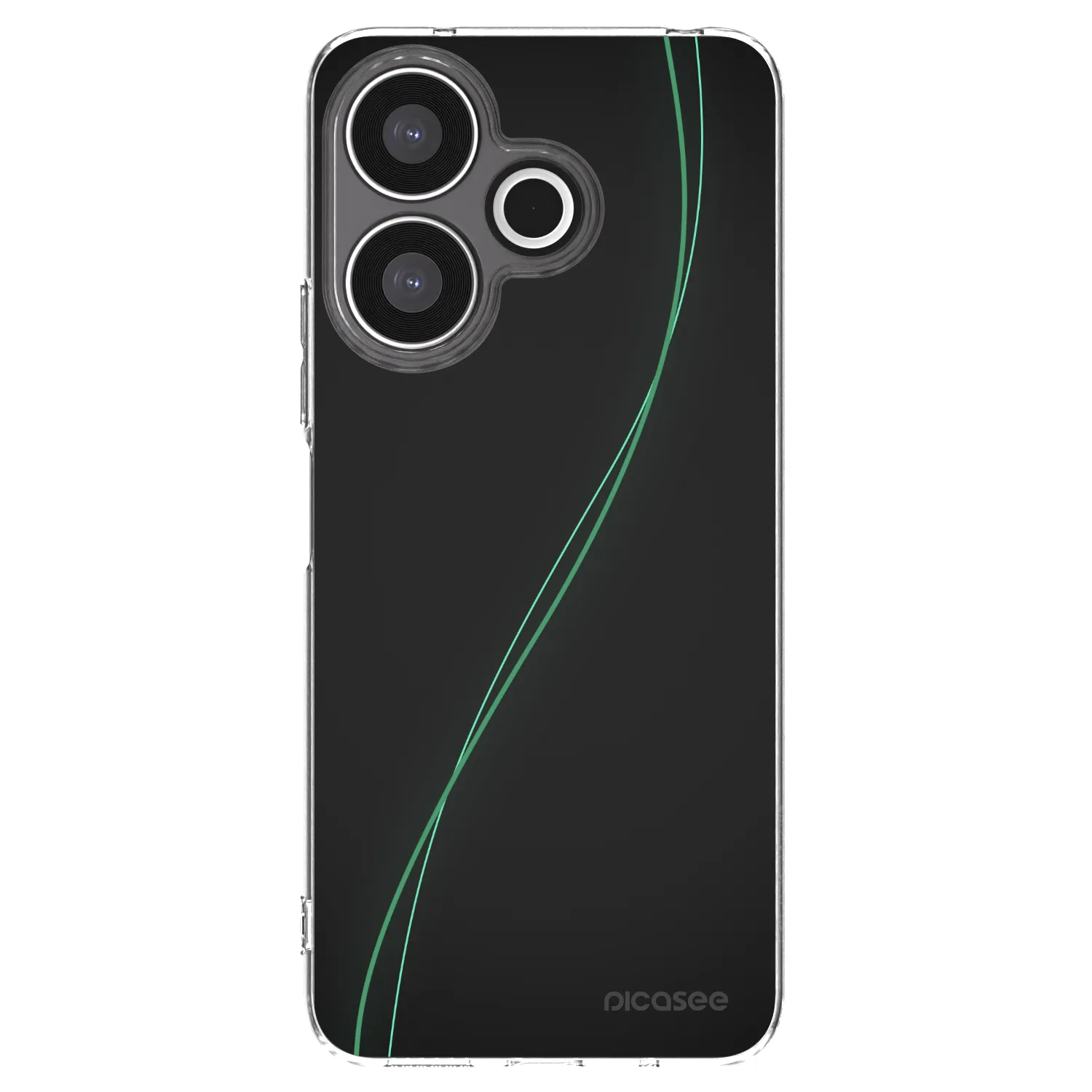 Picasee silikonový průhledný obal pro Xiaomi Redmi 13 4G - Be Different