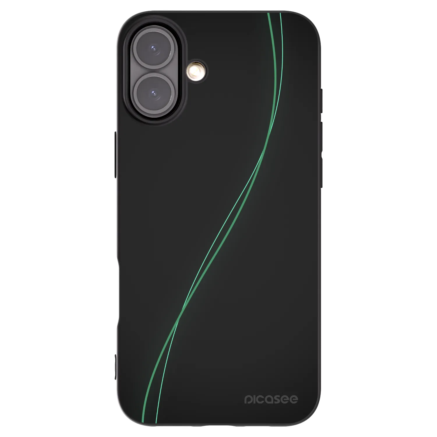 Picasee silikonový černý obal pro Apple iPhone 16 Plus - Be Different