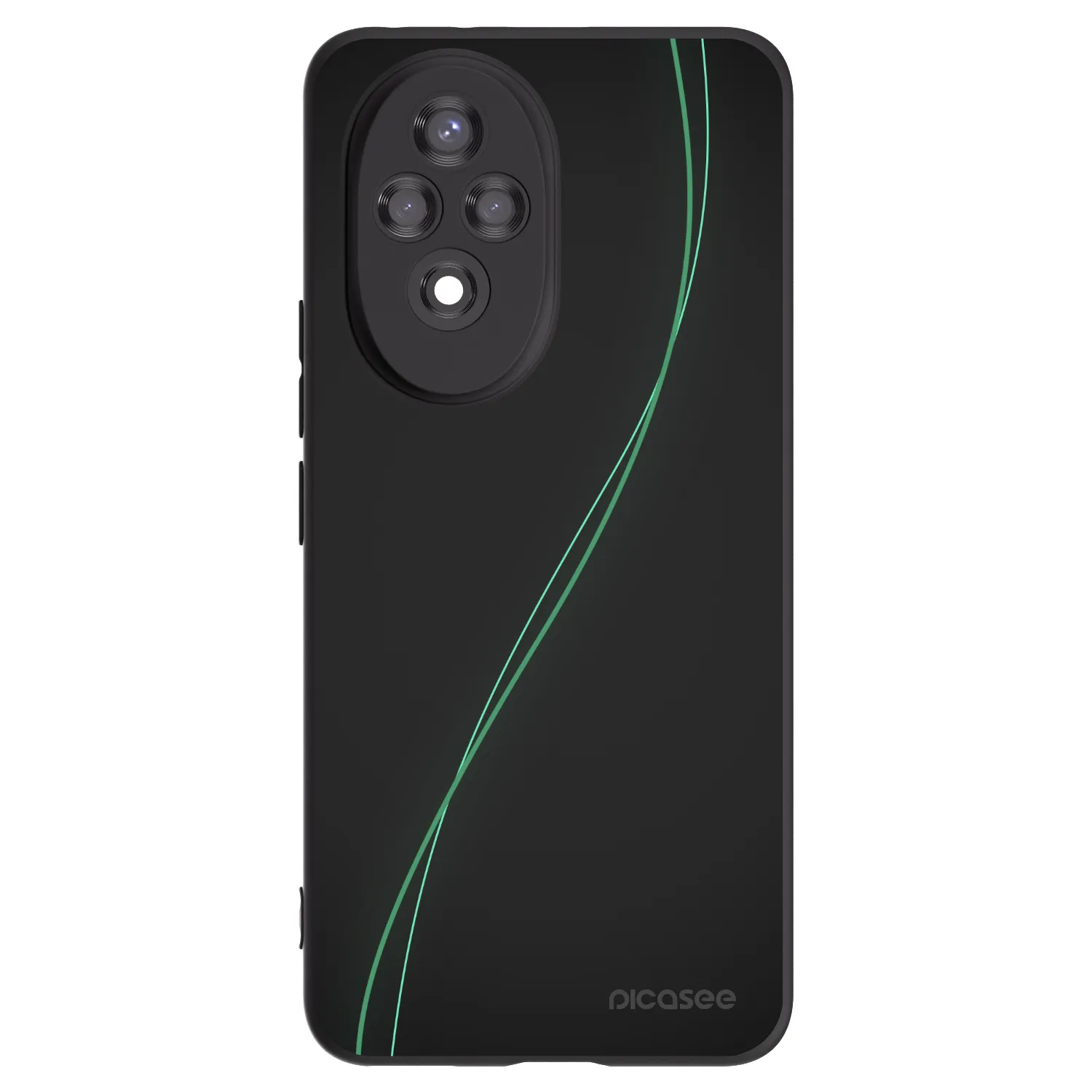 Picasee silikonový černý obal pro Honor 200 Pro 5G - Be Different