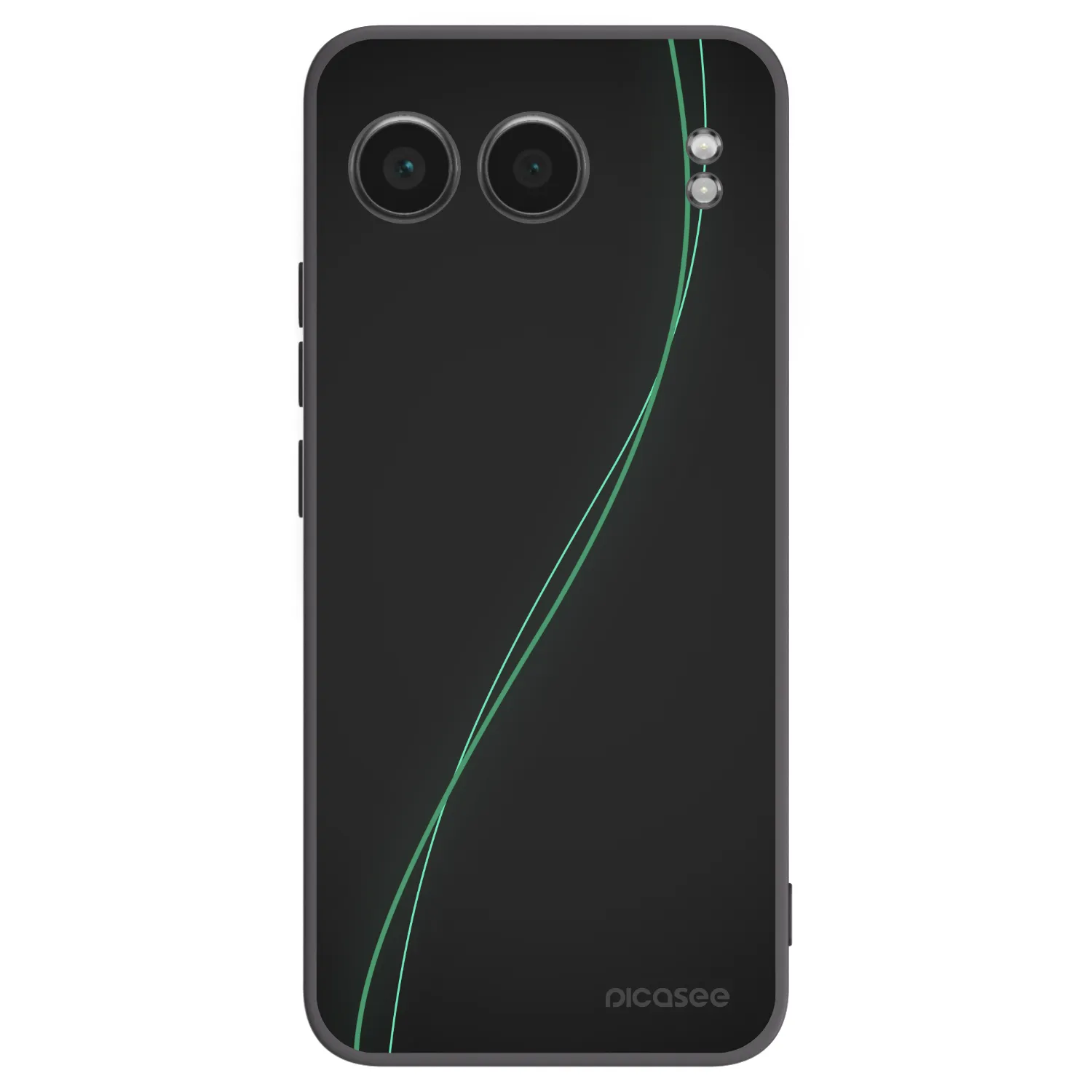 Picasee silikonový černý obal pro OnePlus Nord 4 - Be Different