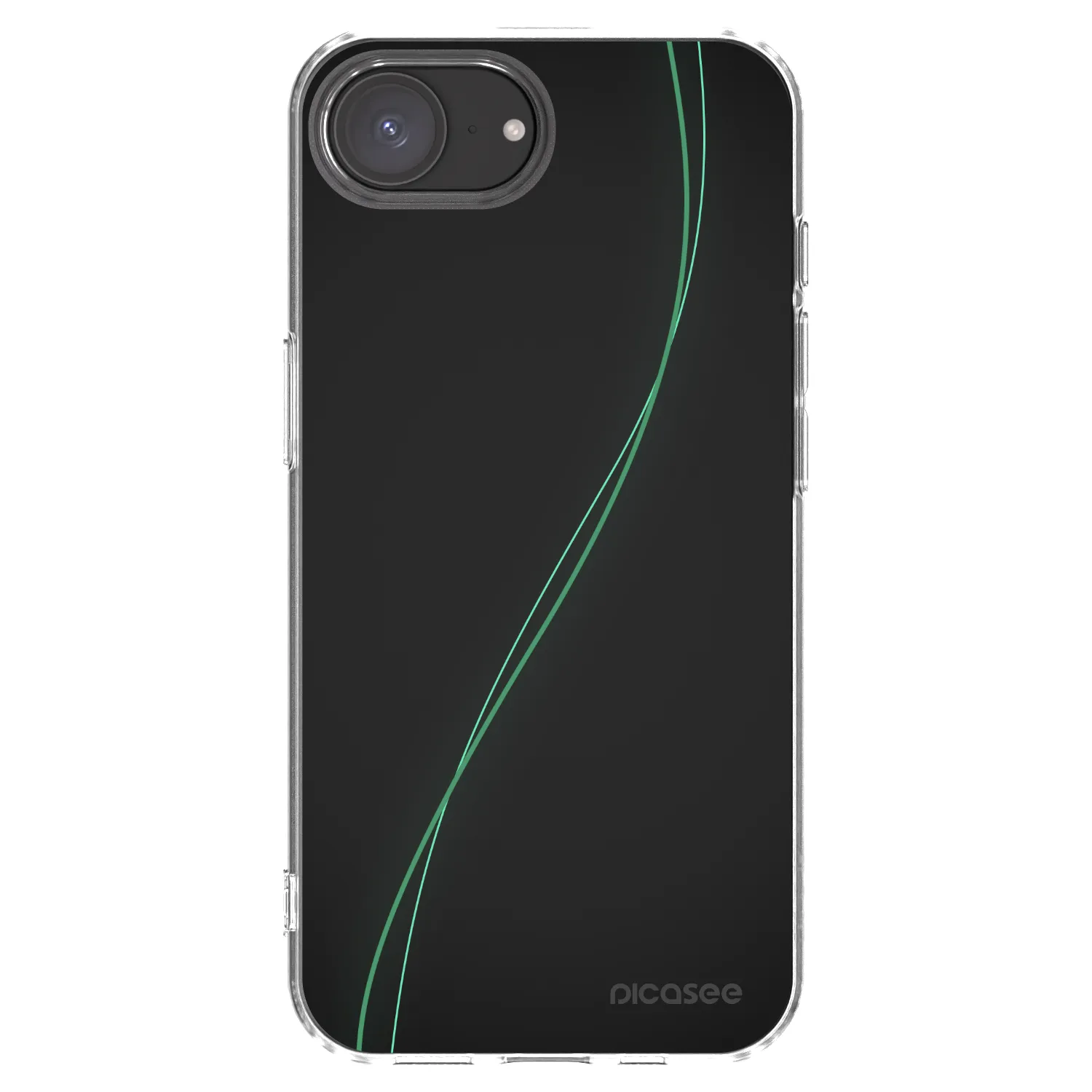 Picasee silikonový průhledný obal pro Apple iPhone 16e - Be Different