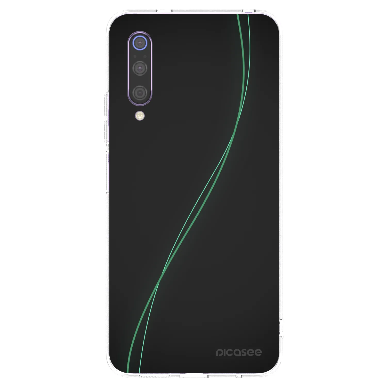Picasee silikonový průhledný obal pro Xiaomi Mi 9 - Be Different