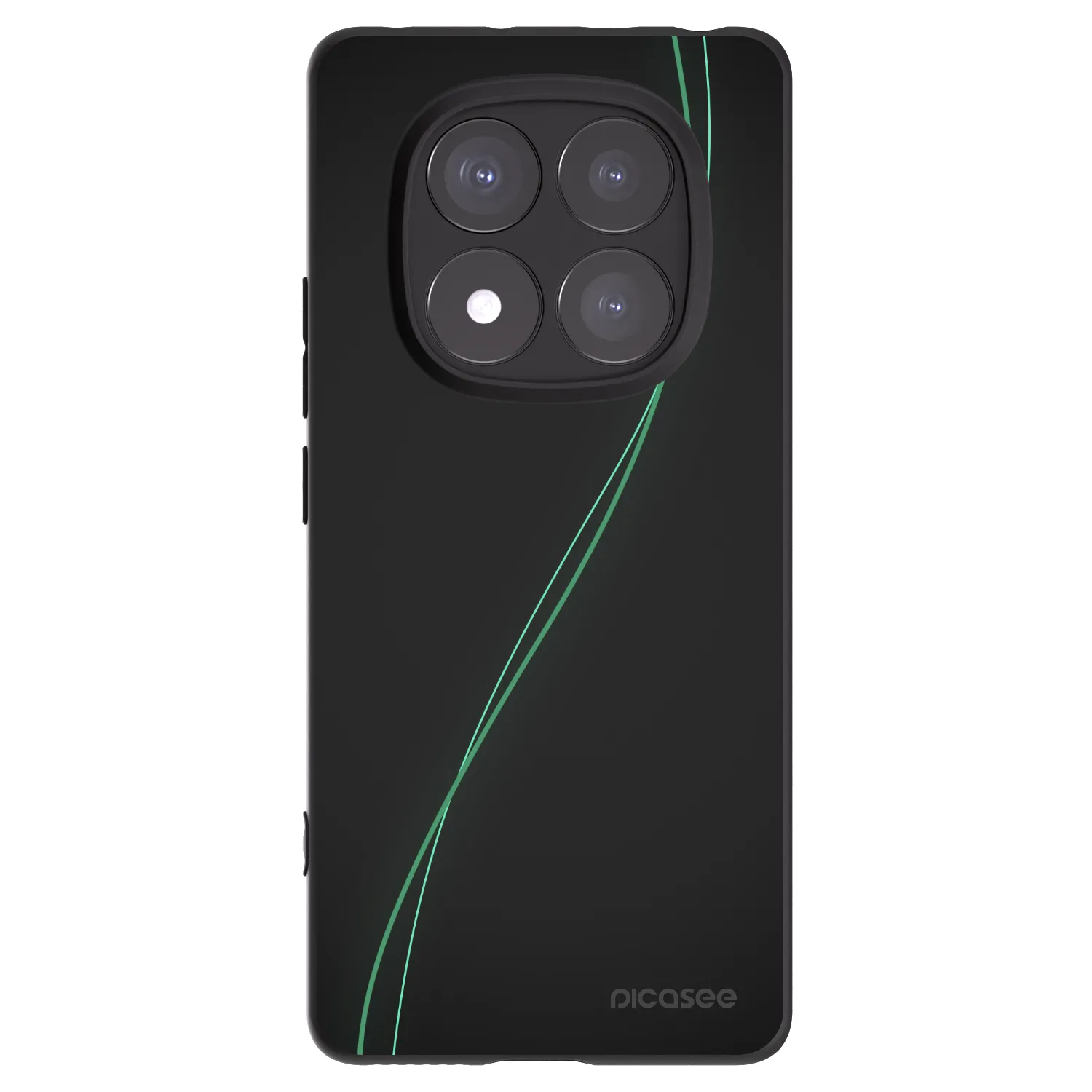 Picasee silikonový černý obal pro Xiaomi Redmi Note 14 Pro+ 5G - Be Different