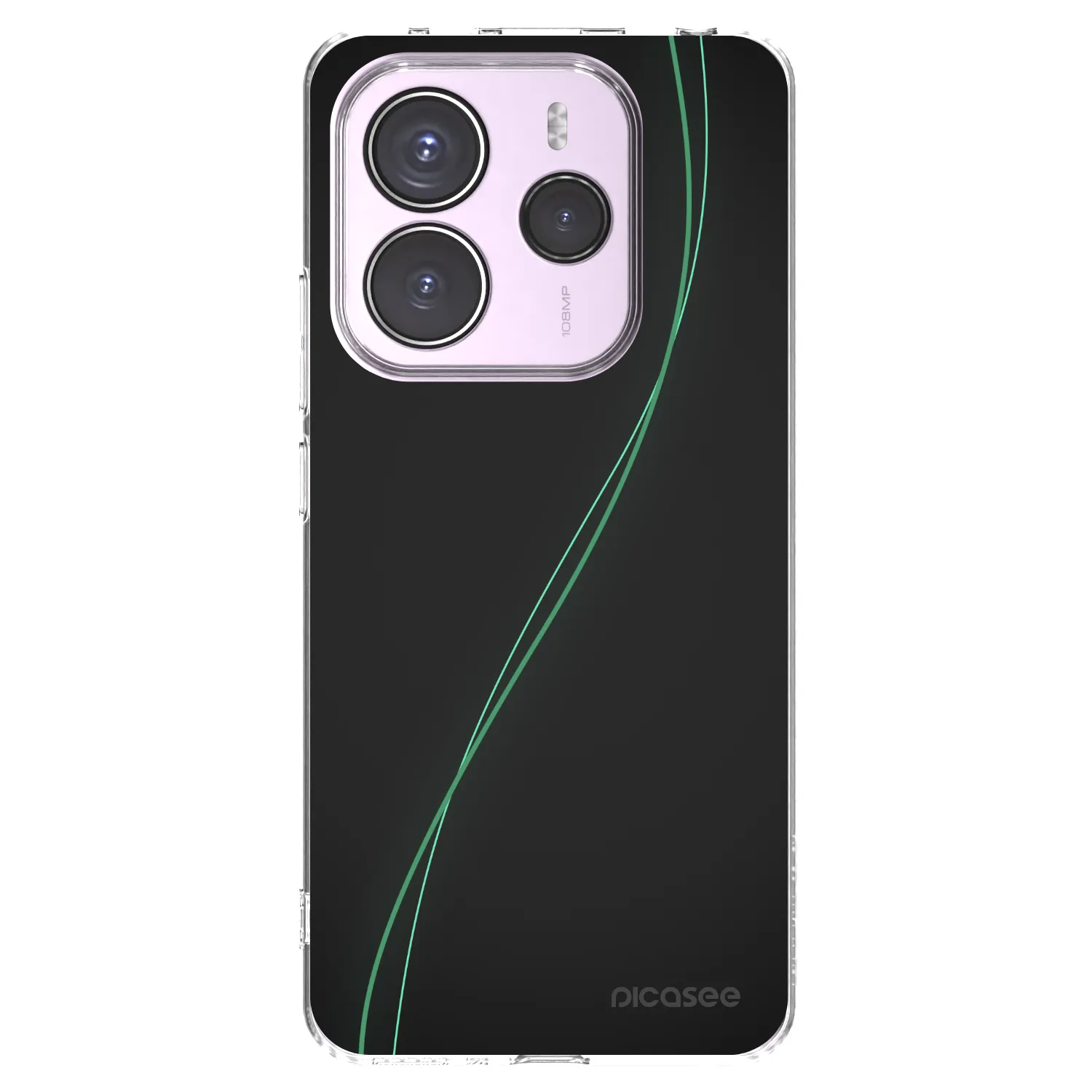 Picasee silikonový průhledný obal pro Xiaomi Redmi Note 14 5G - Be Different