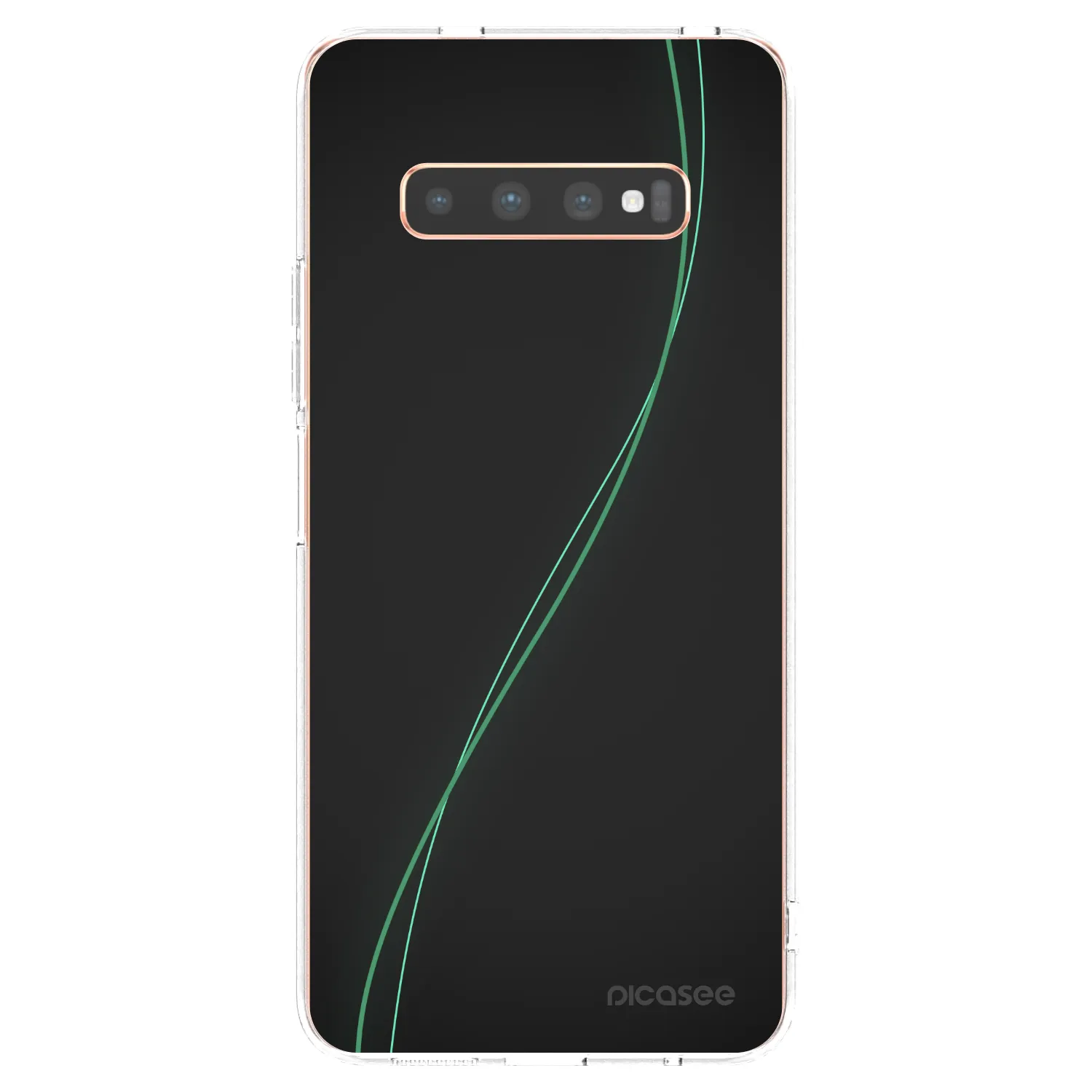 Picasee silikonový průhledný obal pro Samsung Galaxy S10 Plus G975 - Be Different