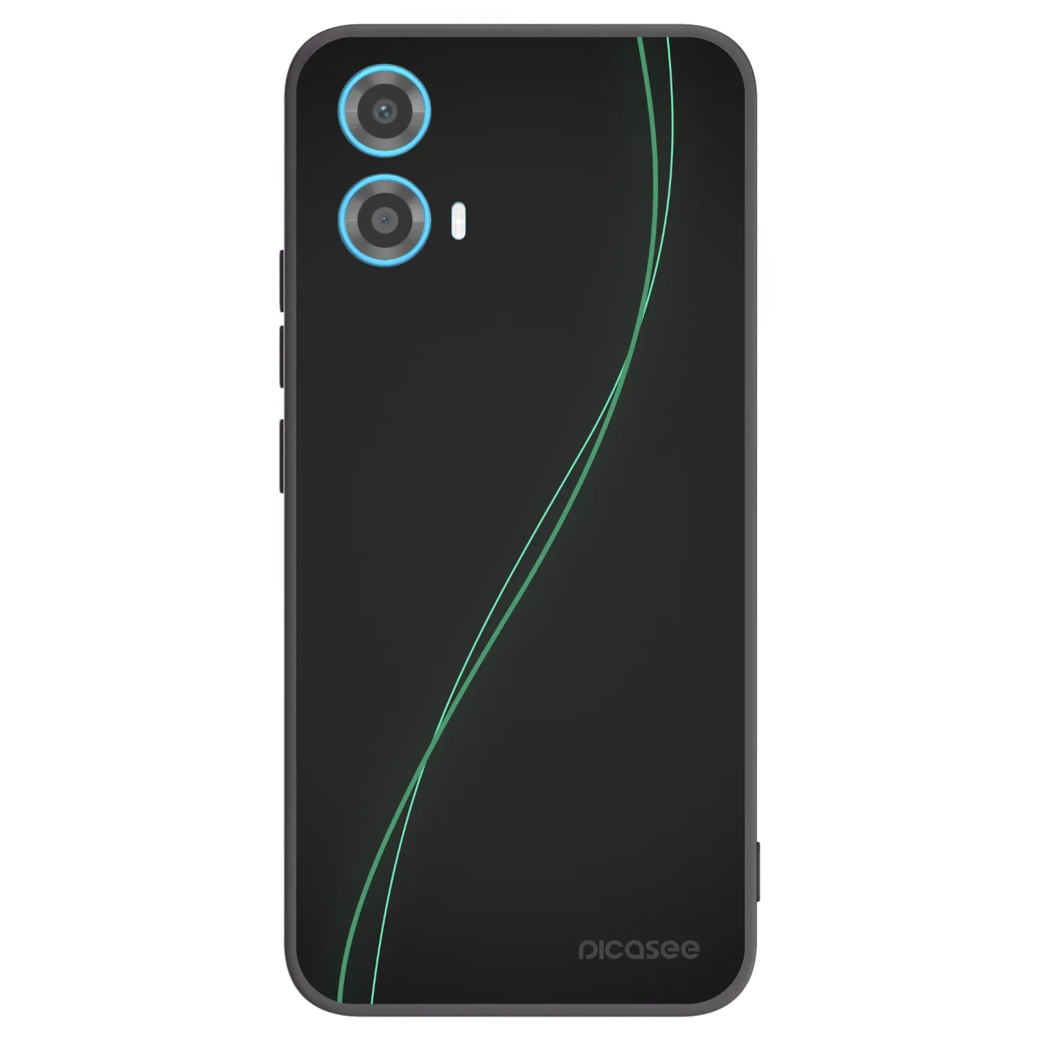 Picasee silikonový černý obal pro Motorola Moto G34 5G - Be Different