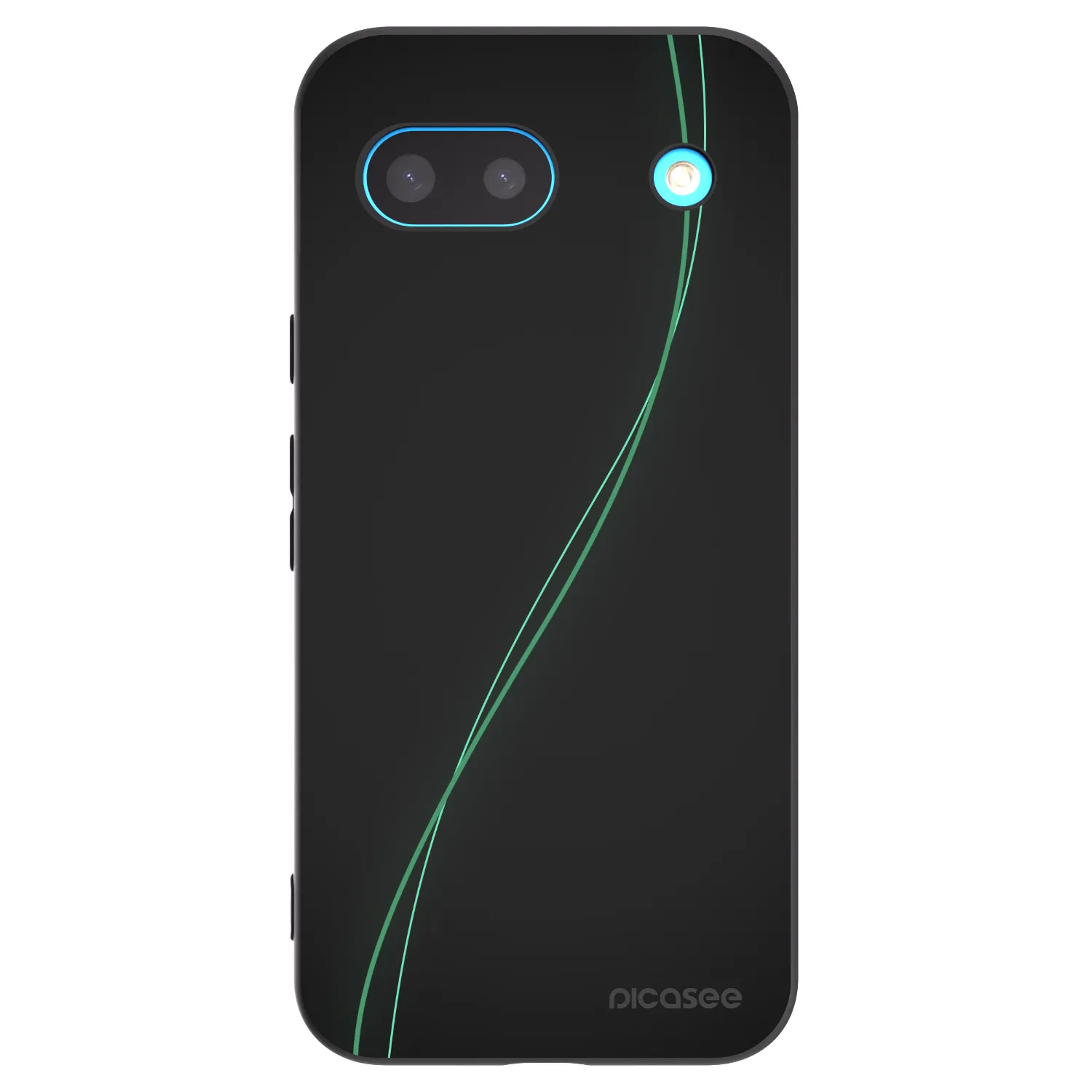 Picasee silikonový černý obal pro Google Pixel 8 - Be Different
