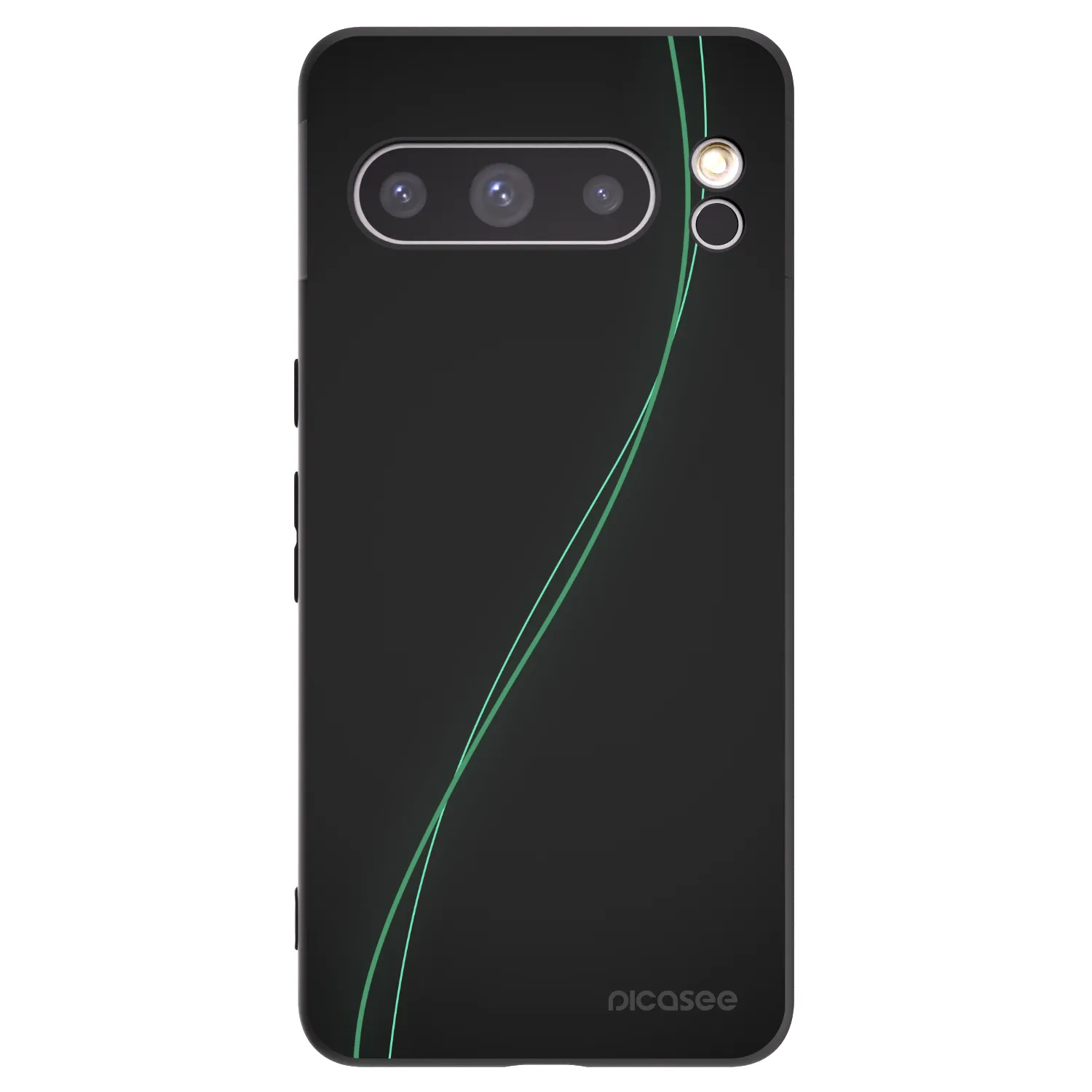 Picasee silikonový černý obal pro Google Pixel 8 Pro - Be Different