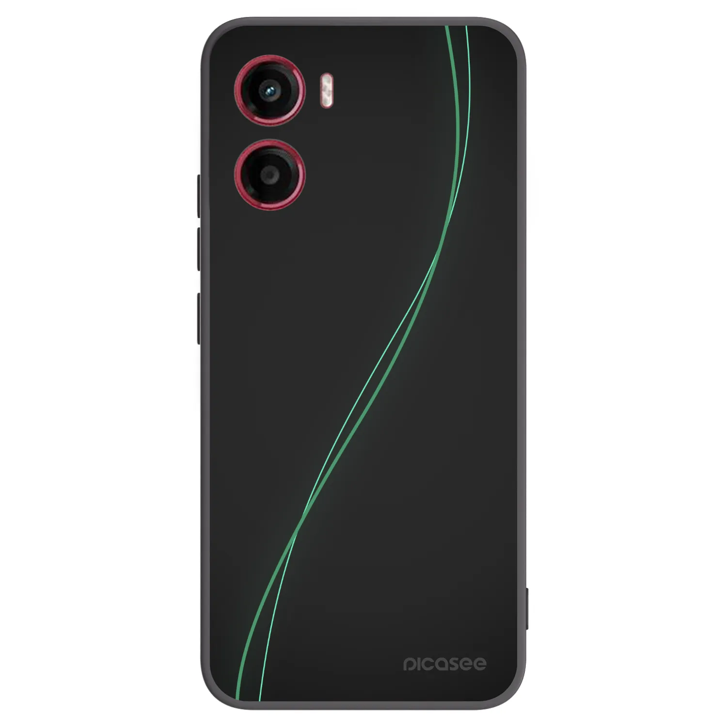Picasee silikonový černý obal pro Motorola Moto G05 - Be Different